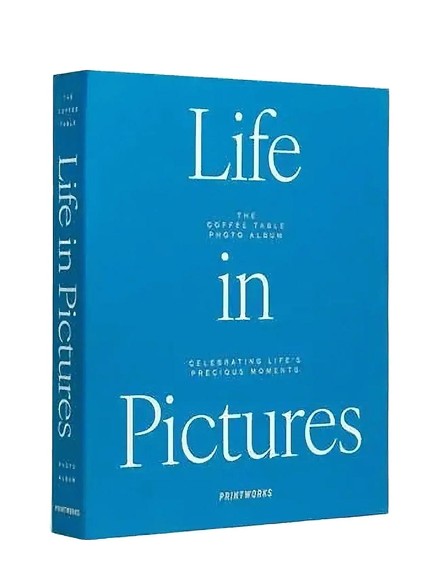 PRINTWORKS - Photo Album - Life in Pictures, Blue - osta hinna alusel - blue - 1