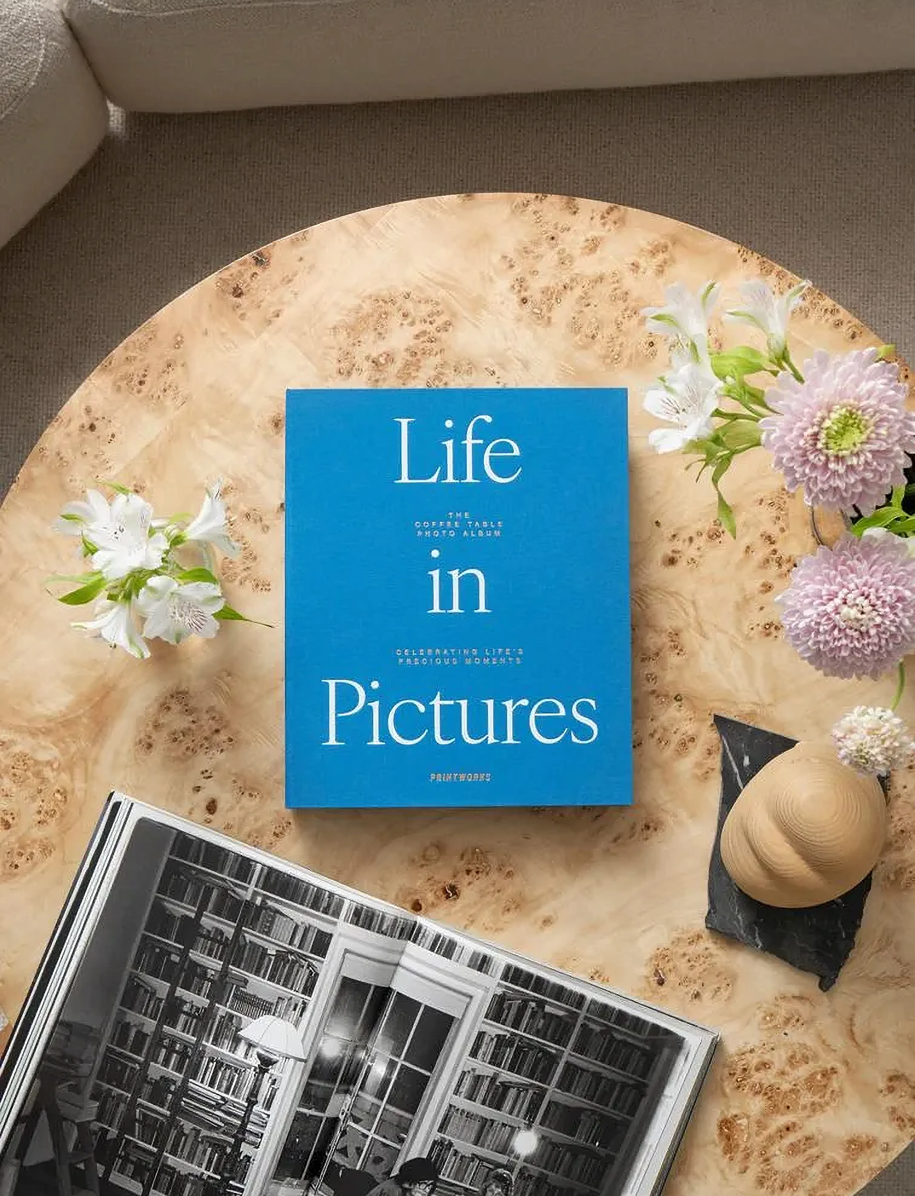 PRINTWORKS Photo Album Life In Pictures, Blue, One Size, Decoration, Blau - Albums, Homeware