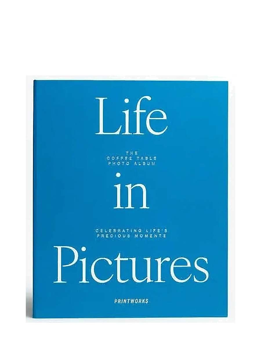 PRINTWORKS - Photo Album - Life in Pictures, Blue - osta hinna alusel - blue - 3