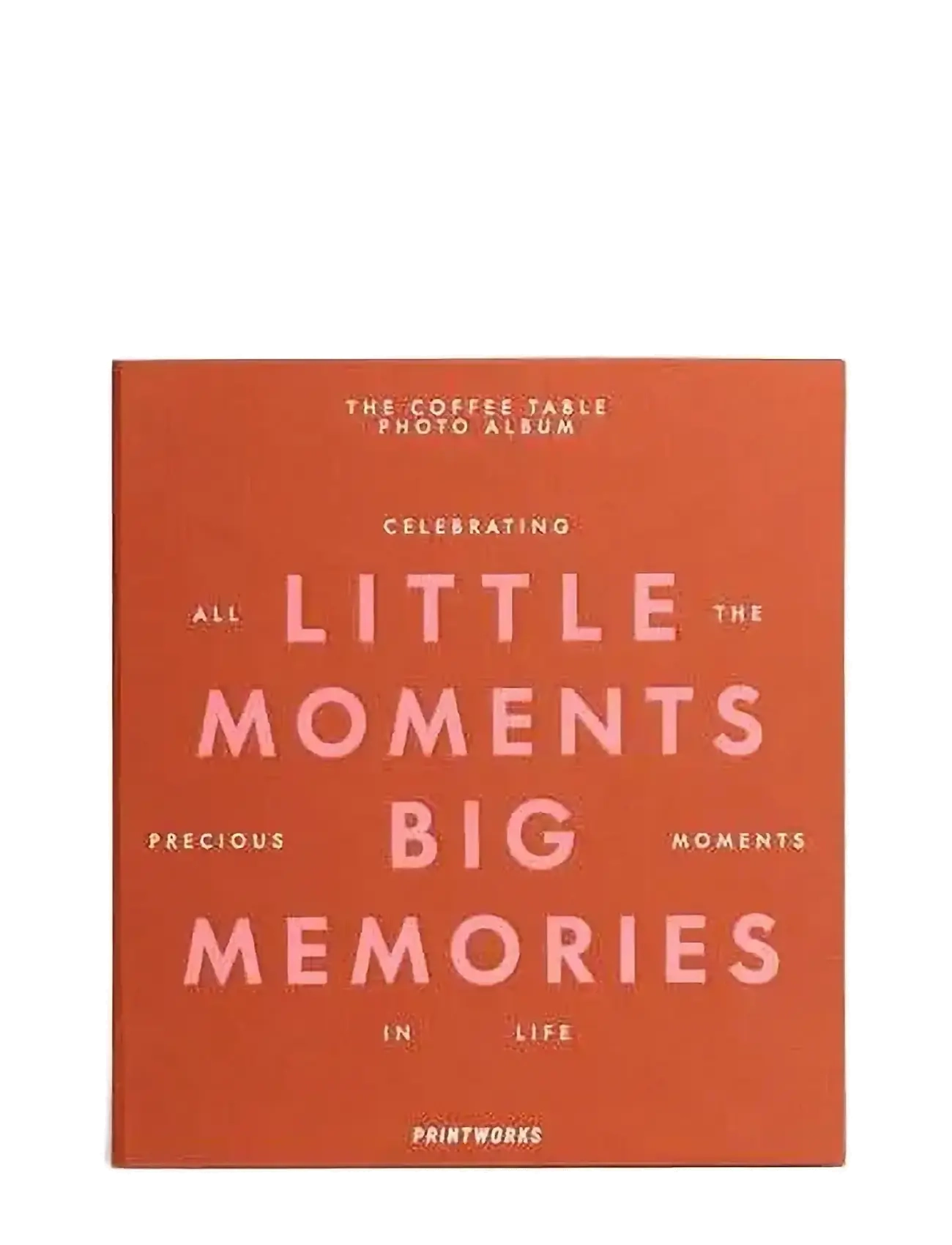 PRINTWORKS - Photo Album - Little Moments Big Memories, Orange - achat par prix - orange - 3