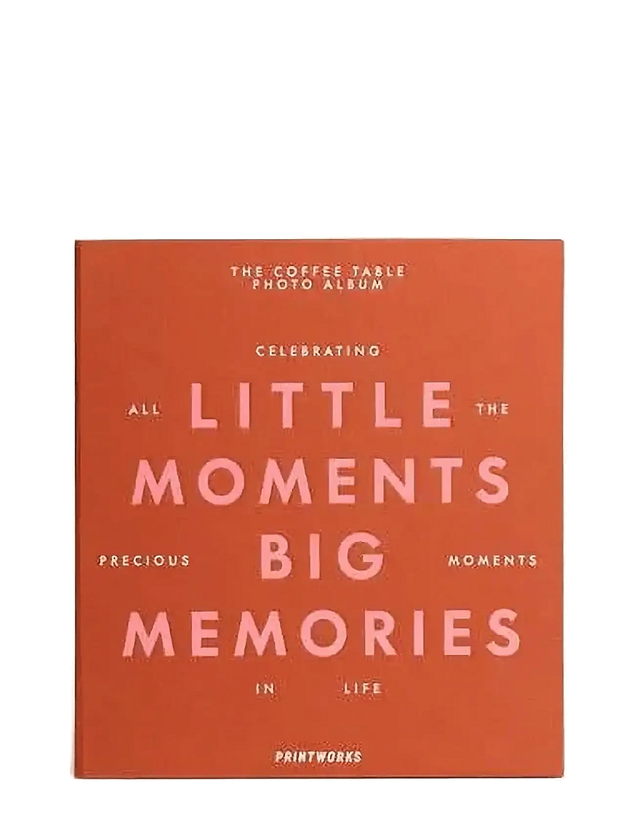 PRINTWORKS - Photo Album - Little Moments Big Memories, Orange - achat par prix - orange - 3