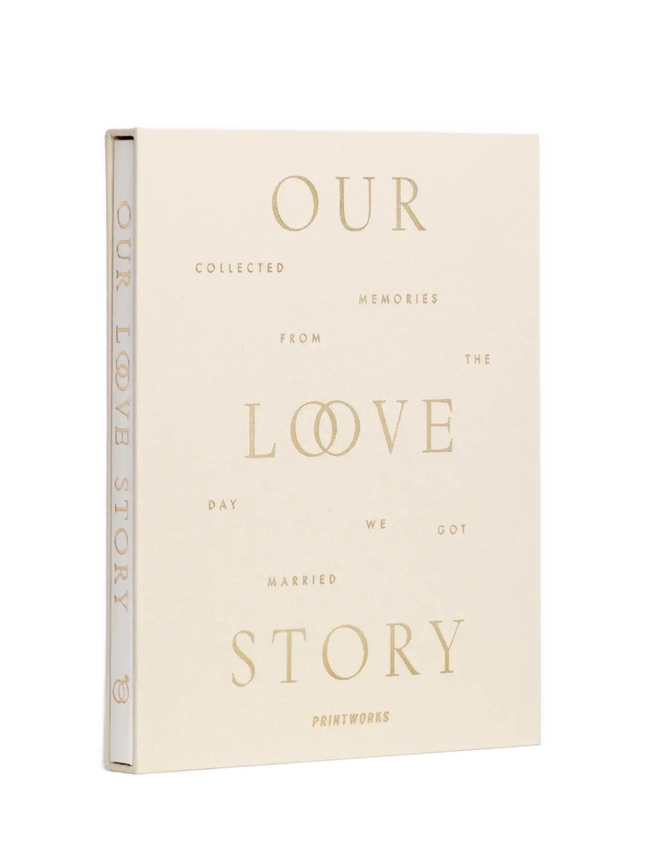 PRINTWORKS Our Love Story - Wedding Journal - Wnętrze - BEIGE / beige