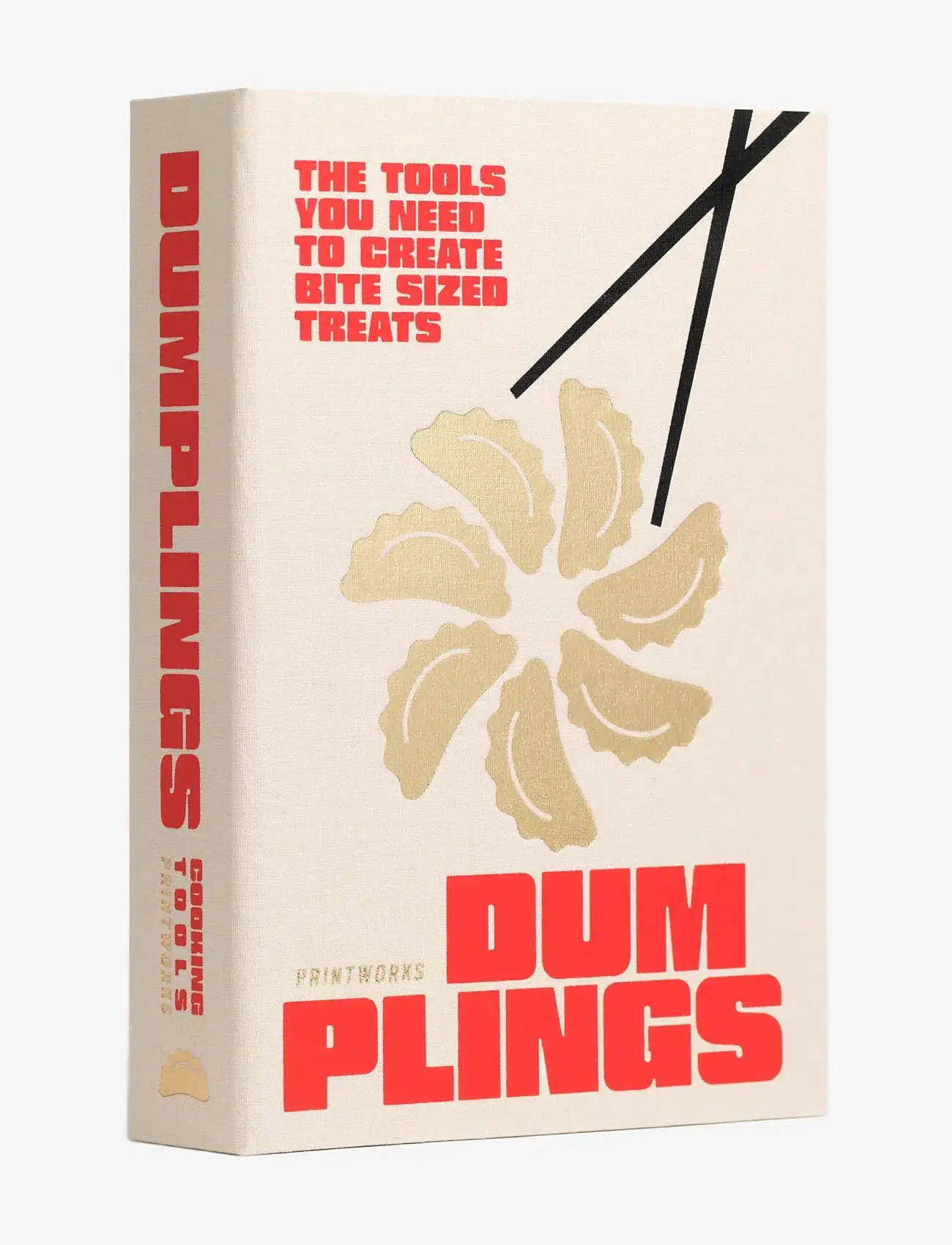 PRINTWORKS - The Essentials - Dumpling Tools - pałeczki do jedzenia - beige/red - 0