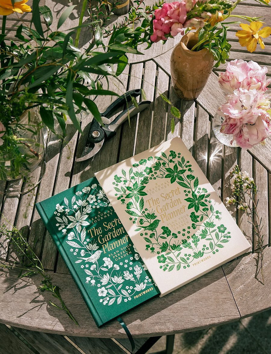 PRINTWORKS - The Secret Garden - Garden Journal - coffee table bücher - beige/green - 0