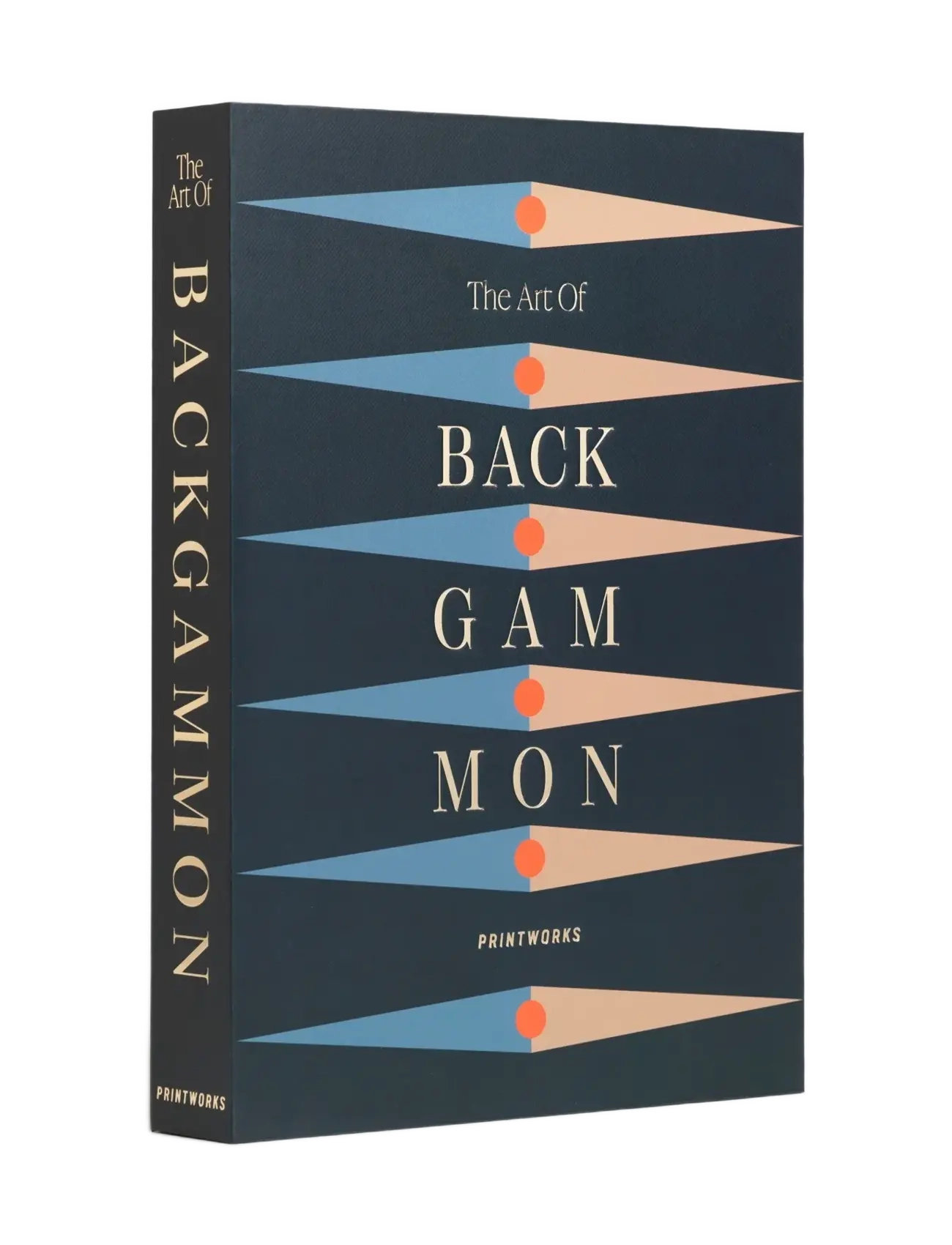 PRINTWORKS Classic - Art of Backgammon, Anthracite - Spill & Puslespill - GREY / grey