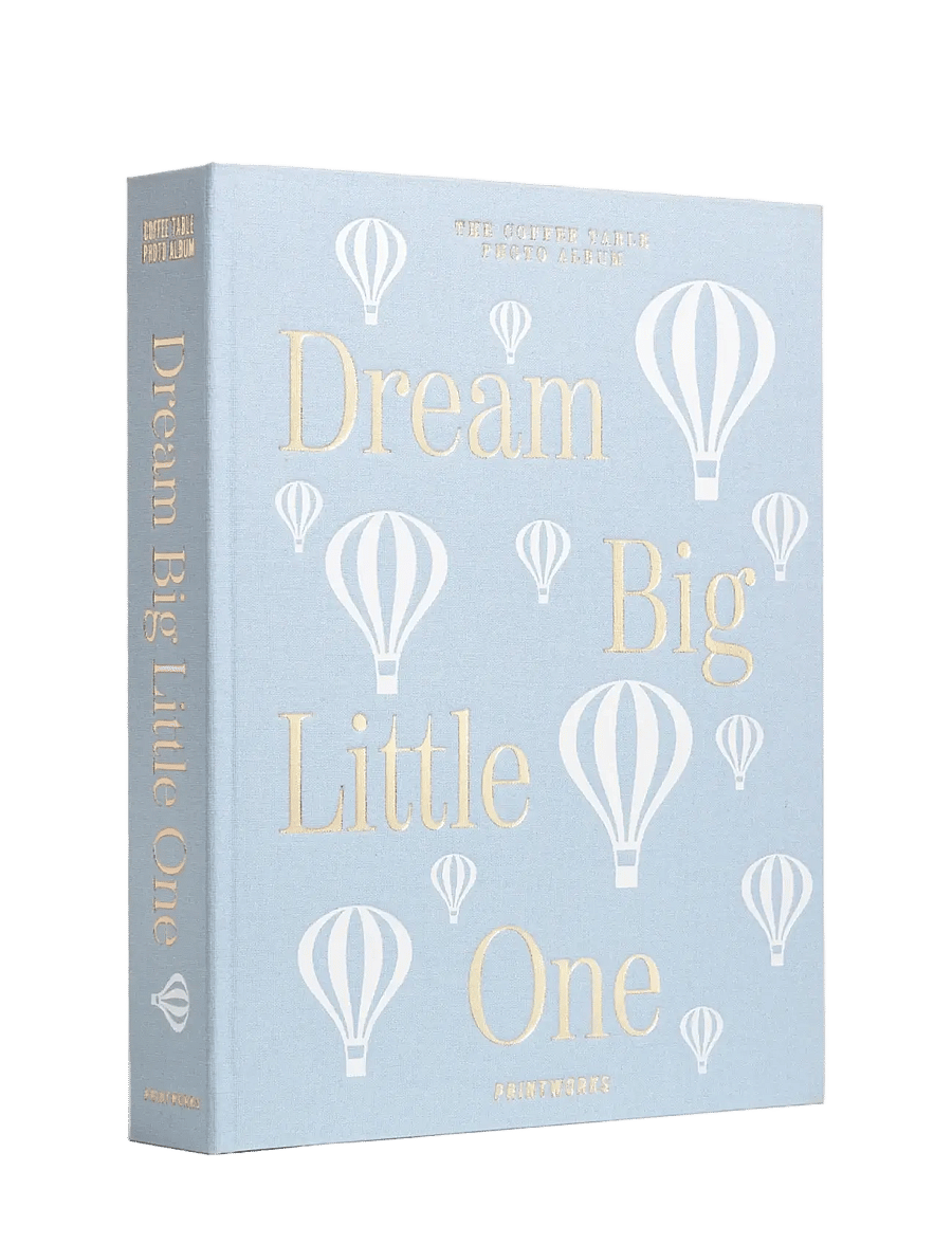 PRINTWORKS - Baby Album - Dream Big Little One, Light Blue - fotoalbumid - light blue - 1