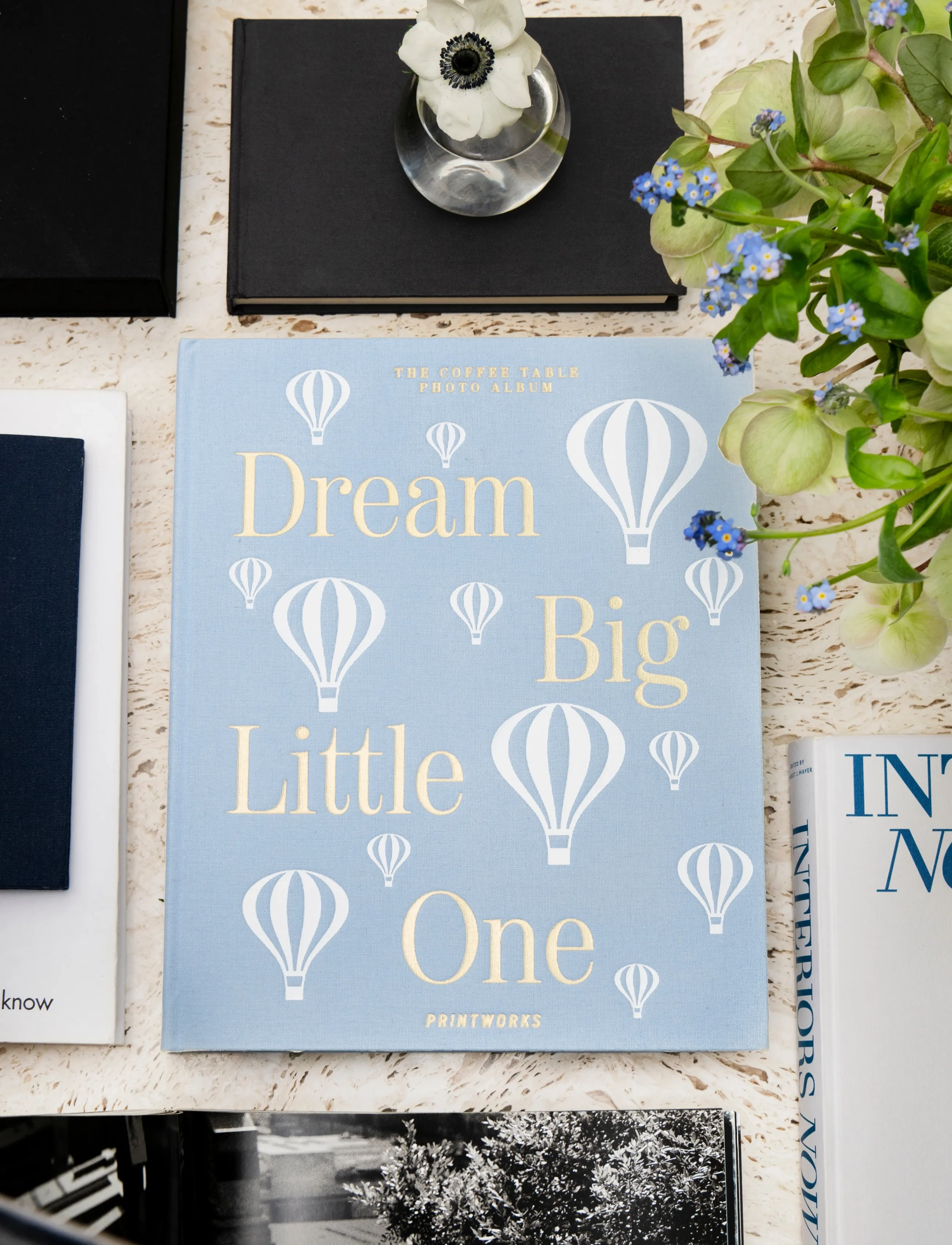 PRINTWORKS Baby Album Dream Big Little One, Light Blue, One Size, Decoration, Blau - Photo Albums, Homeware