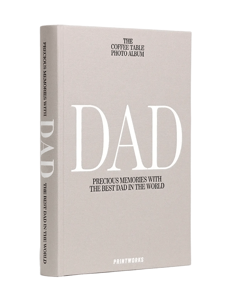 PRINTWORKS - Photo Book Dad, Grey - nach preis einkaufen - grey - 1