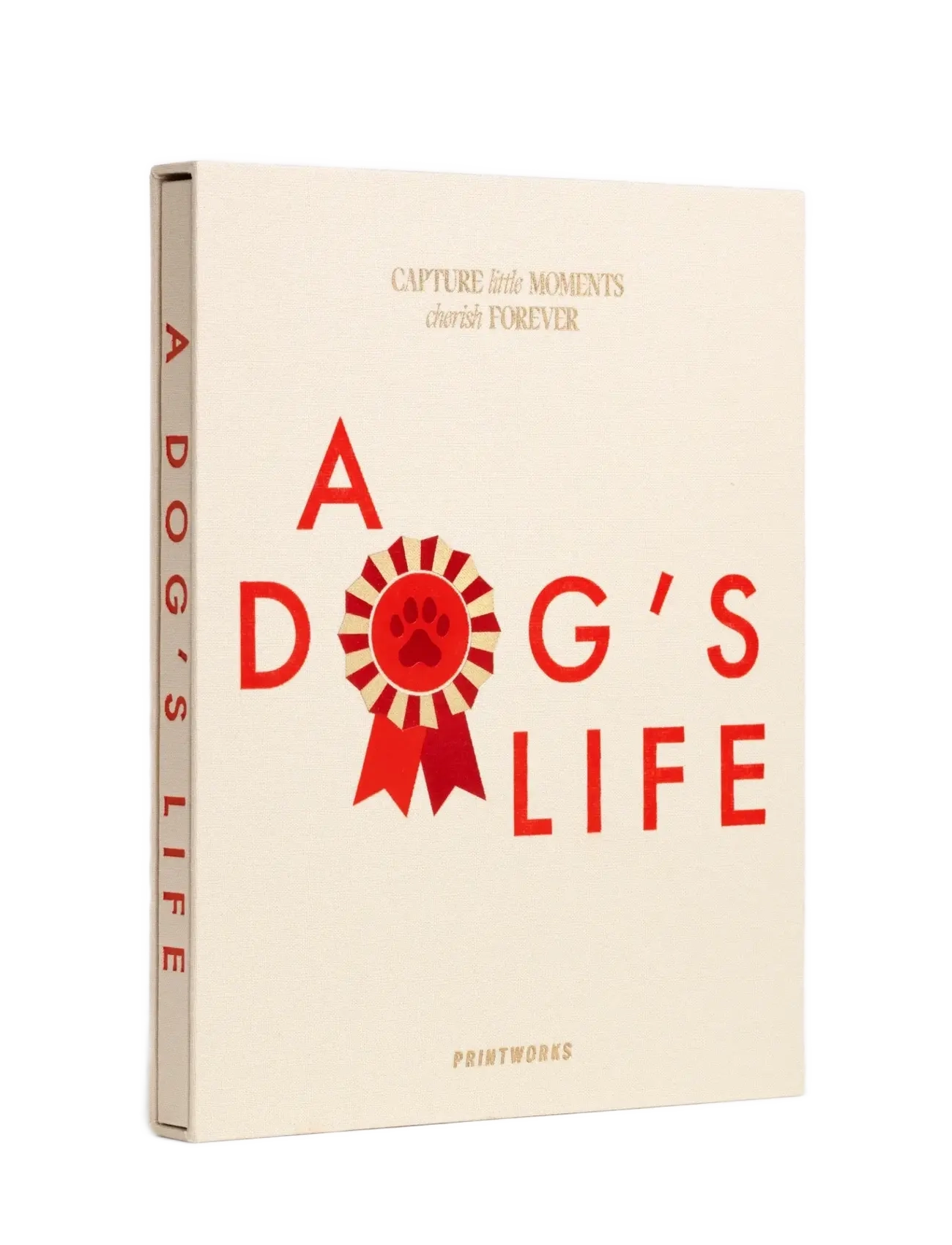 PRINTWORKS A Dog's Life - Dog Journal - Indretning til kontoret - BEIGE / cream