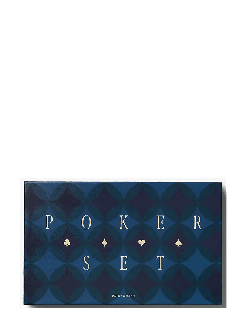 PRINTWORKS - Classic - Art of Poker, Diamonds - mängud ja pusled - dark blue - 0