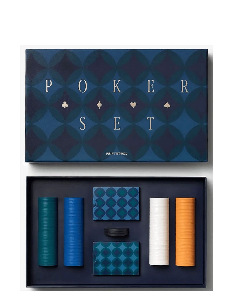 PRINTWORKS - Classic - Art of Poker, Diamonds - mängud ja pusled - dark blue - 1