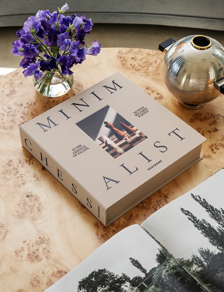 PRINTWORKS - Wood Chess - The Minimalist - mängud ja pusled - beige - 3