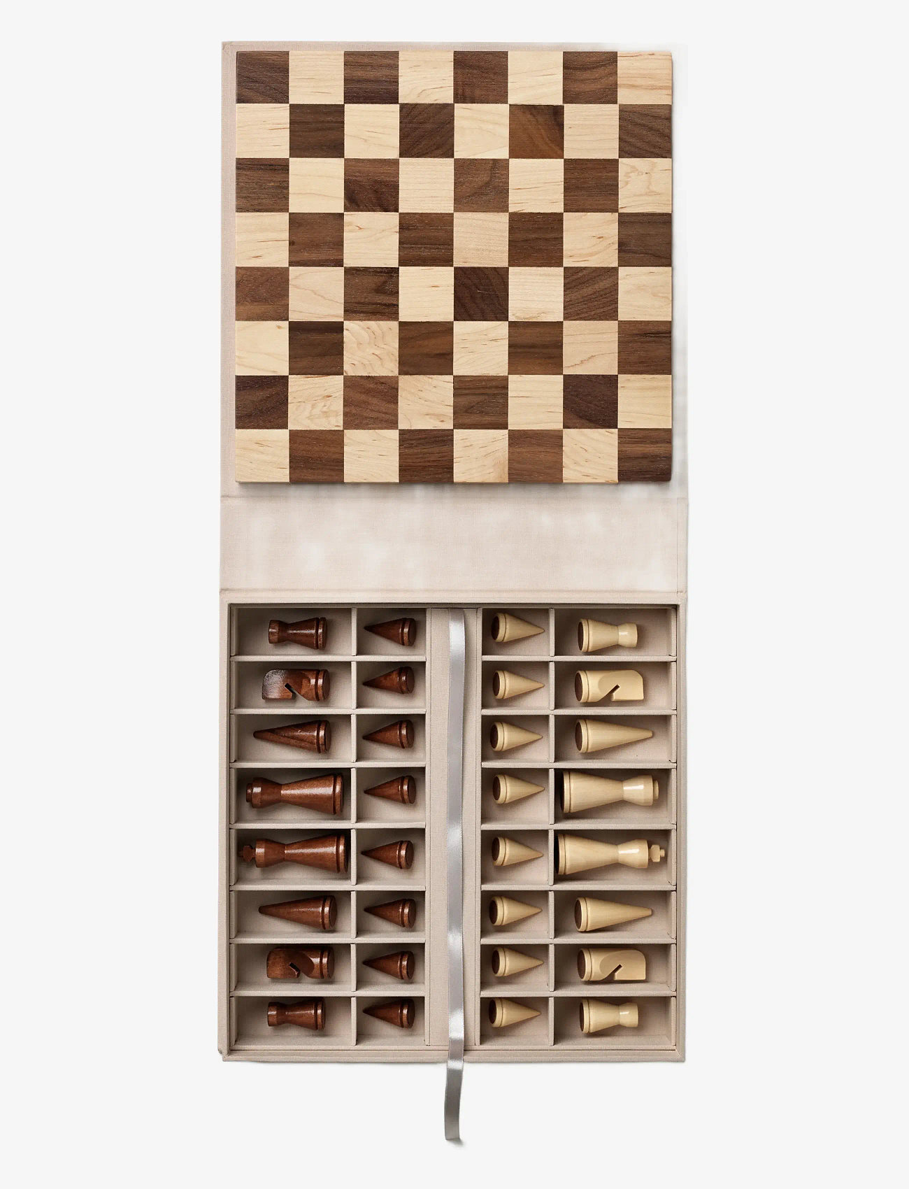 PRINTWORKS - Wood Chess - The Minimalist - games & puzzles - beige - 2