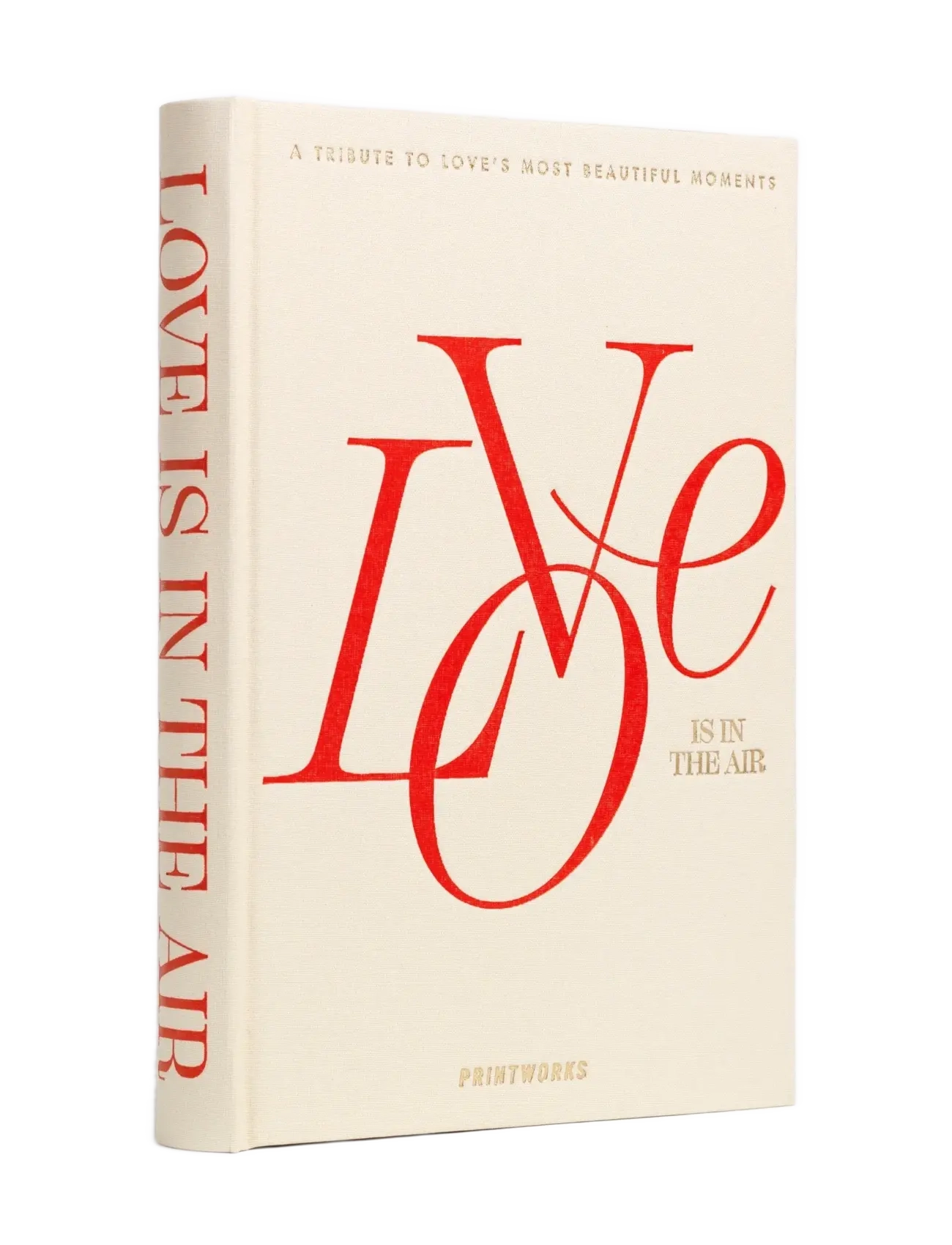PRINTWORKS Photo Book Love is in the Air, Beige - Wnętrze - BEIGE / cream