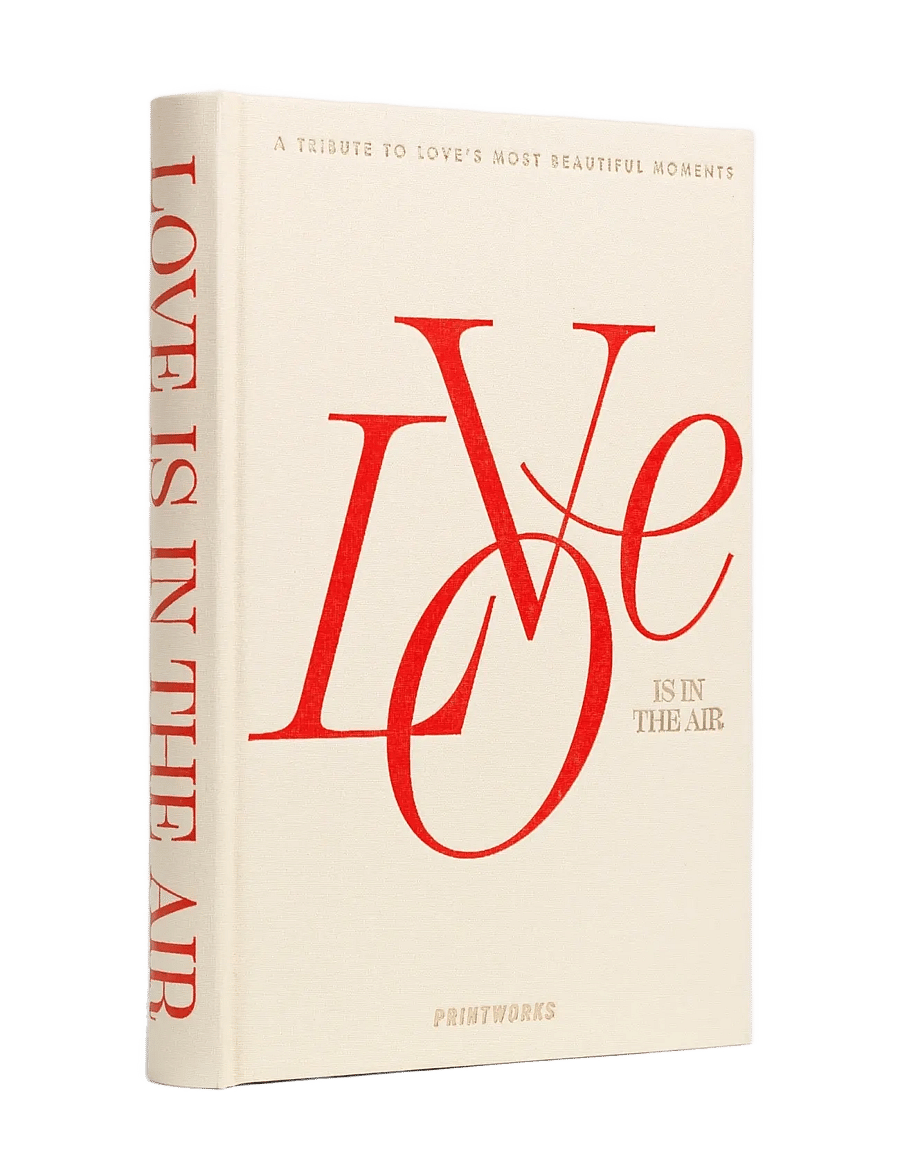 PRINTWORKS - Photo Book Love is in the Air, Beige - raamatud - beige - 1