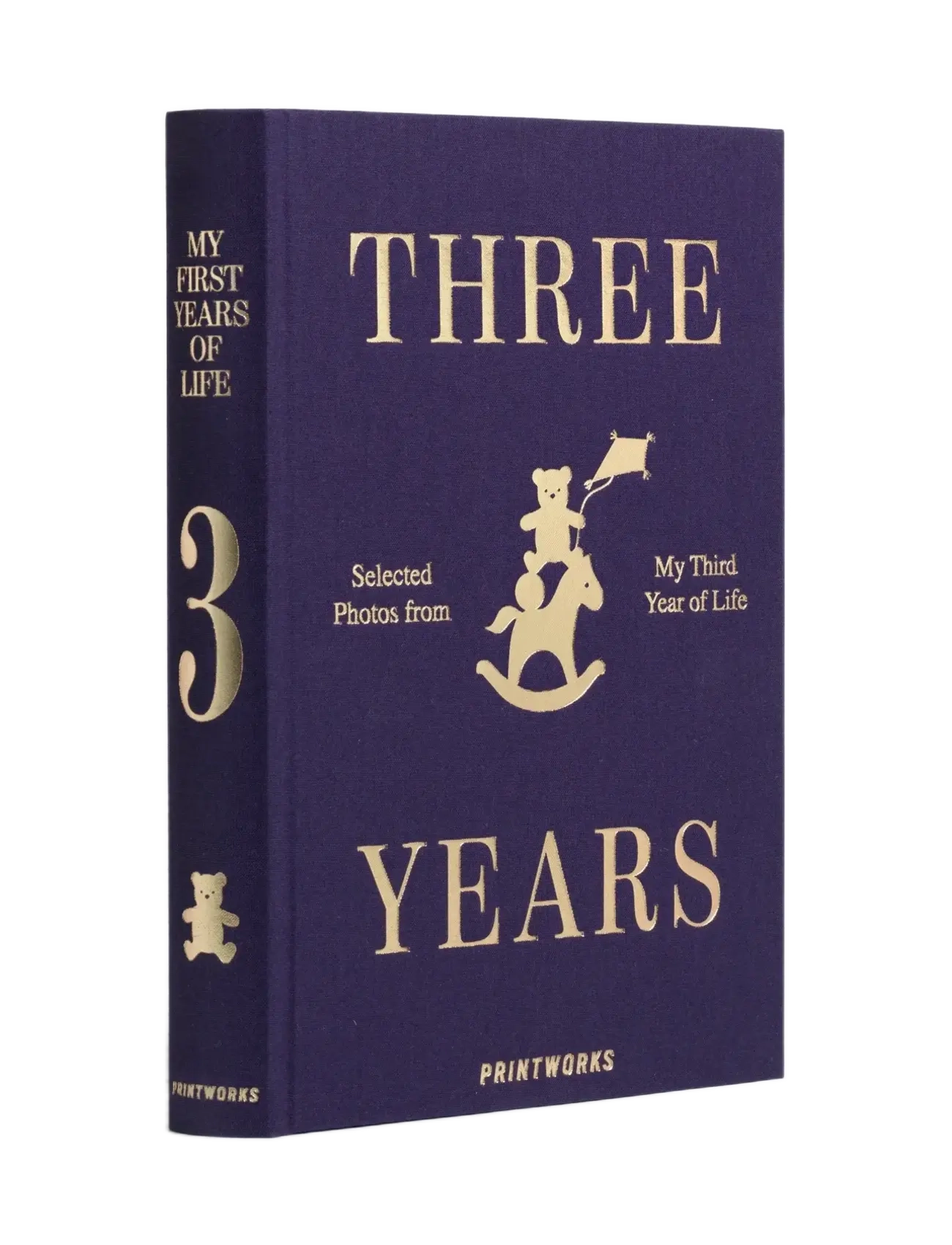 PRINTWORKS - Photo Book Baby 3-pack - My First 3 Years - fotoalbumid - light blue - 1
