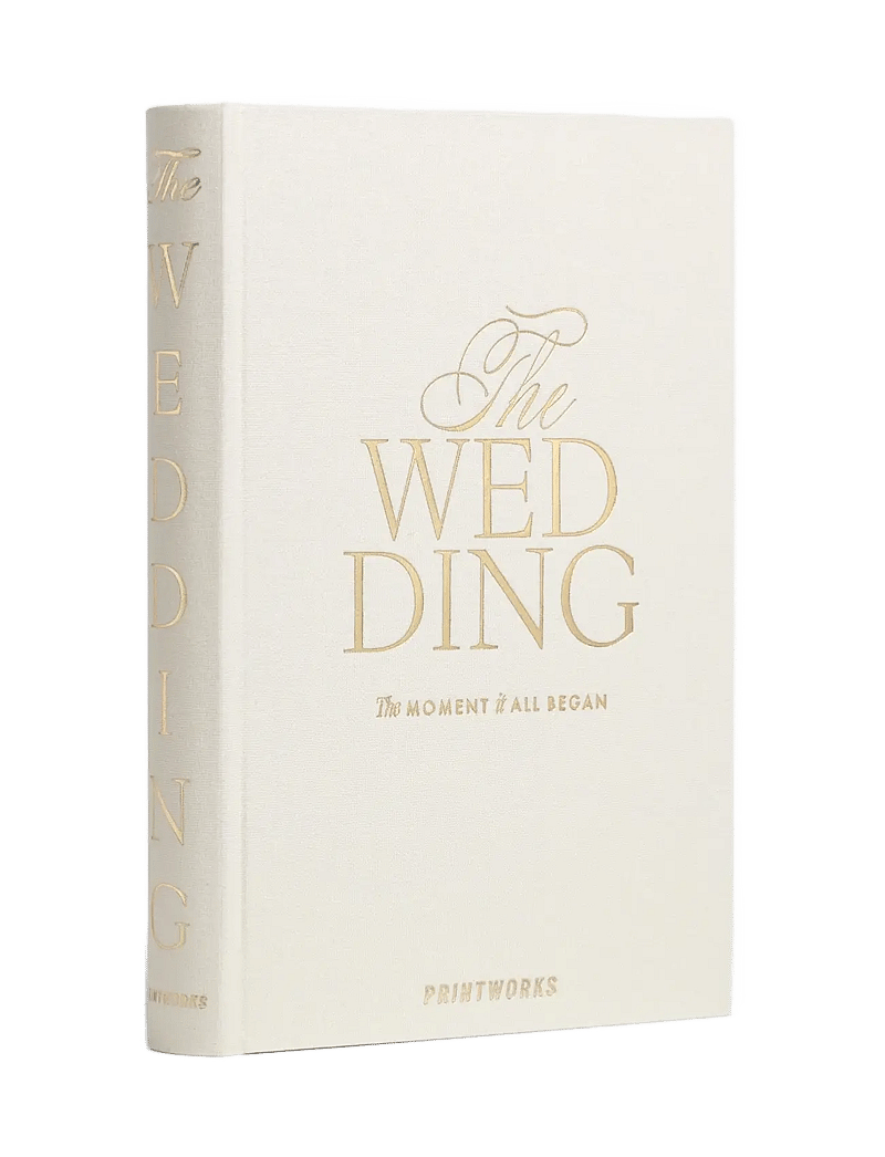 PRINTWORKS - Photo Book Wedding 2-pack - One Love - coffee table bücher - light grey - 2