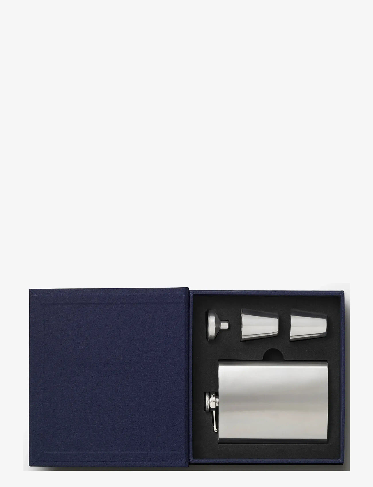 PRINTWORKS - The Essentials - Hip Flask, Dark Blue - skotglös - dark blue - 2