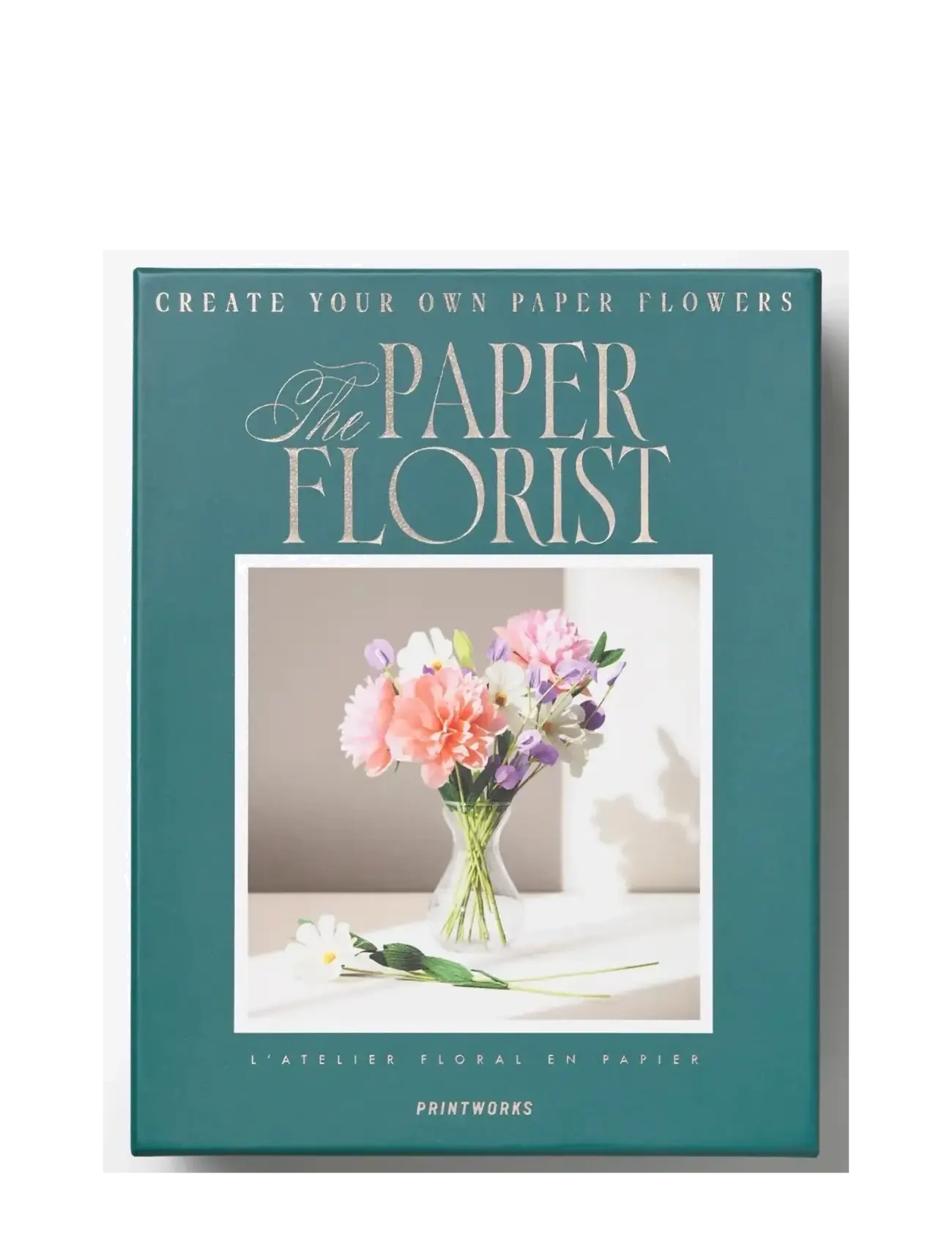 PRINTWORKS Paper Florist Crepe Paper Flower Set, Paper Flowers, Multi/mønstret, Str: ONE SIZE