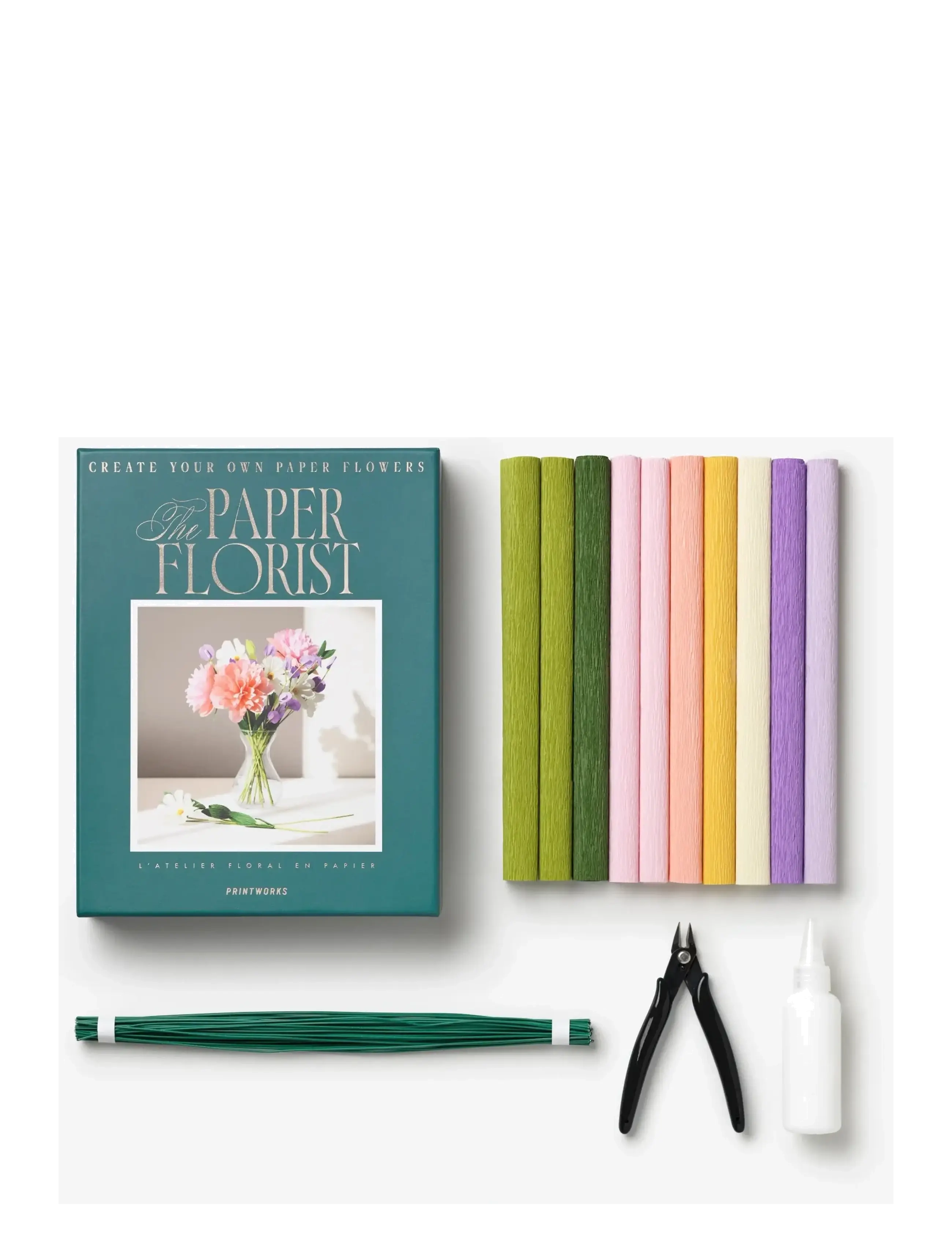 PRINTWORKS - Paper Florist - Crepe Paper Flower Set - kunstbloemen - multi - 2