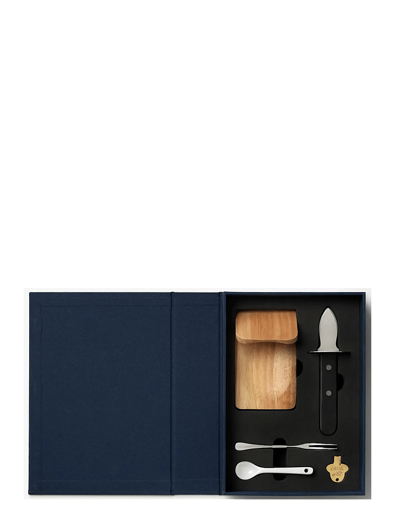 PRINTWORKS - The Essentials - Oyster & Caviar Tools - meeresfrüchte-besteck-sets - black multi - 2