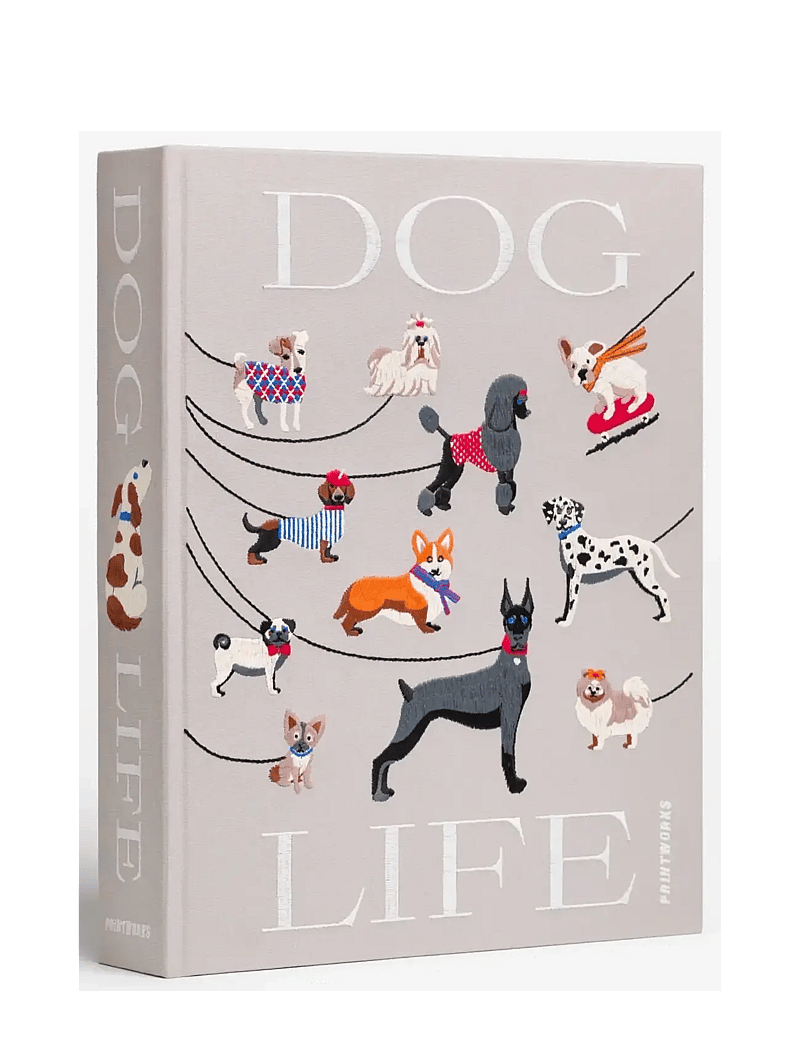 PRINTWORKS - Embroidered Photo Album - Dogs - fotoalbumid - beige multi - 1