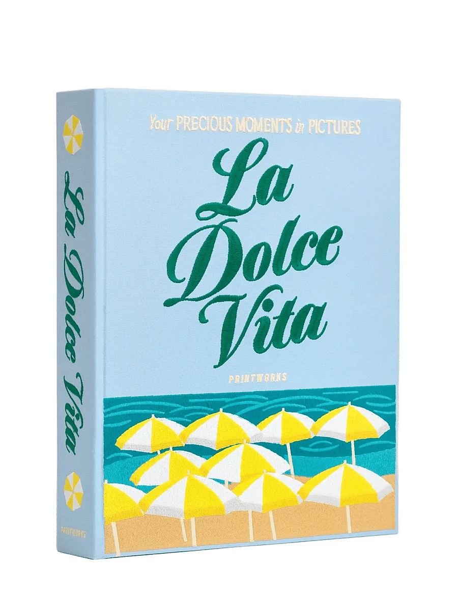 PRINTWORKS - Embroidered Photo Album - Dolce Vita - fotoalbumid - blue multi - 1