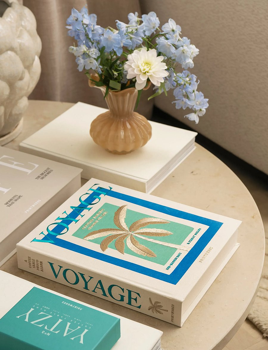PRINTWORKS - Embroidered Photo Album - Voyage - beige multi - 0