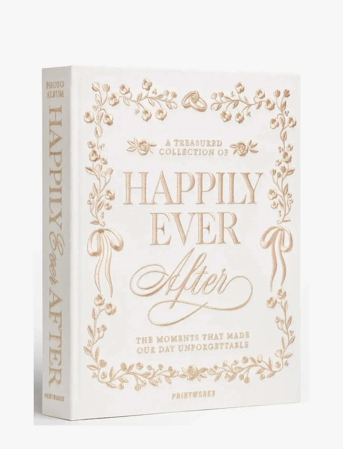PRINTWORKS - Embroidered Photo Album - Happily Ever After - fotoalben - beige - 1