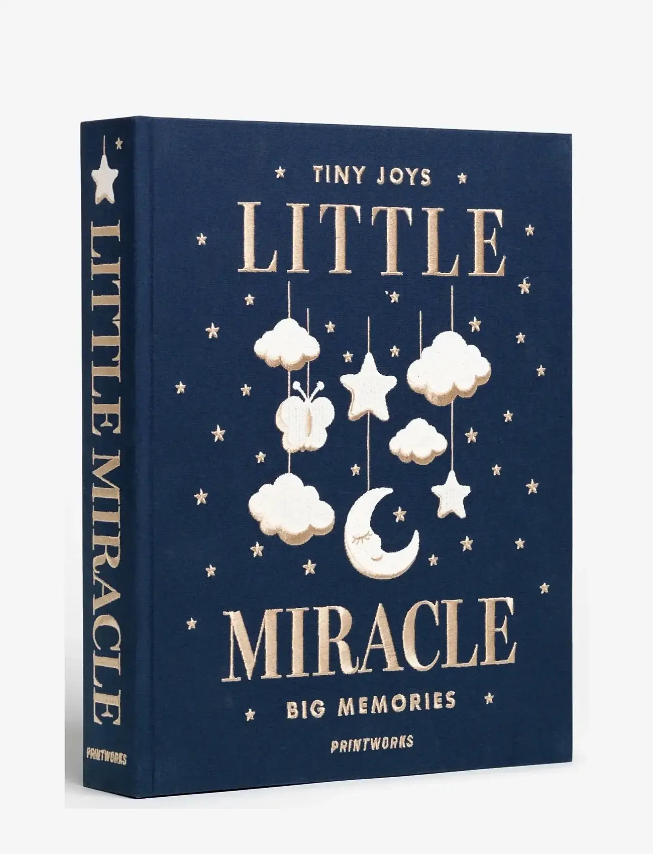 PRINTWORKS - Embroidered Photo Album - Little Miracle - fotoalbum - blue - 1