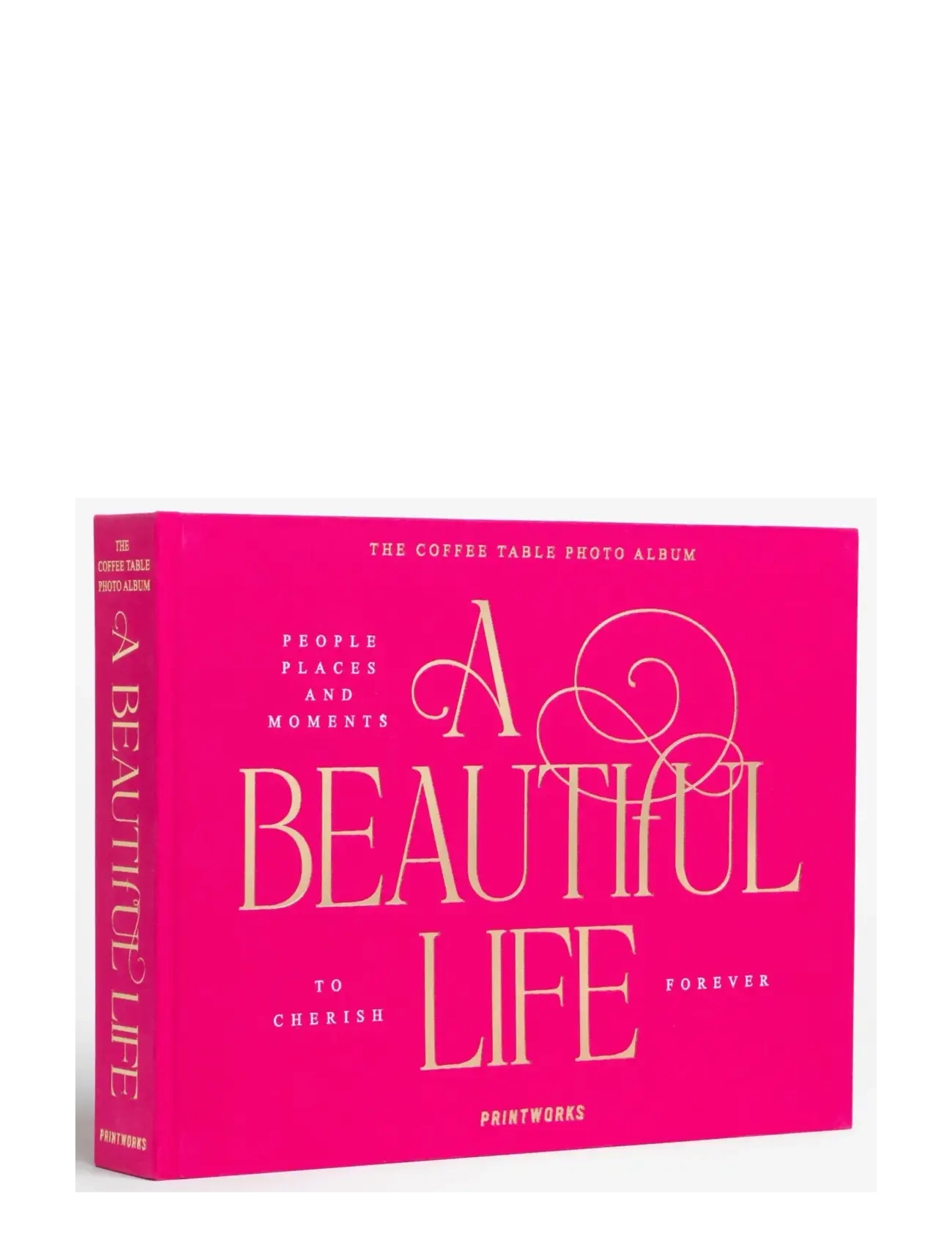 PRINTWORKS Landscape Photo Album - A Beautiful Life - PRINTWORKS - PINK / pink/rose