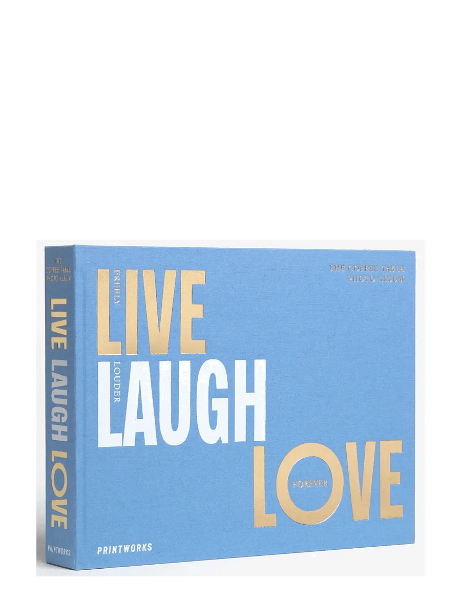PRINTWORKS - Landscape Photo Album - Live, Laugh, Love - fotoalbumid - blue - 1