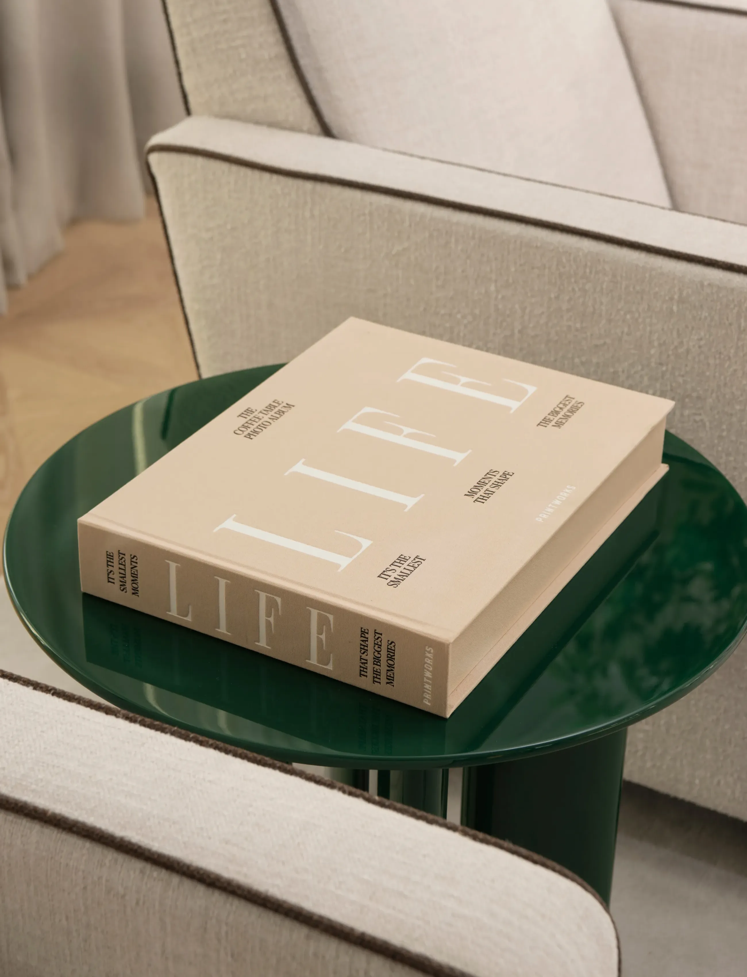 PRINTWORKS Landscape Photo Album Life, One Size, Decoration, Creme - Albums, Homeware