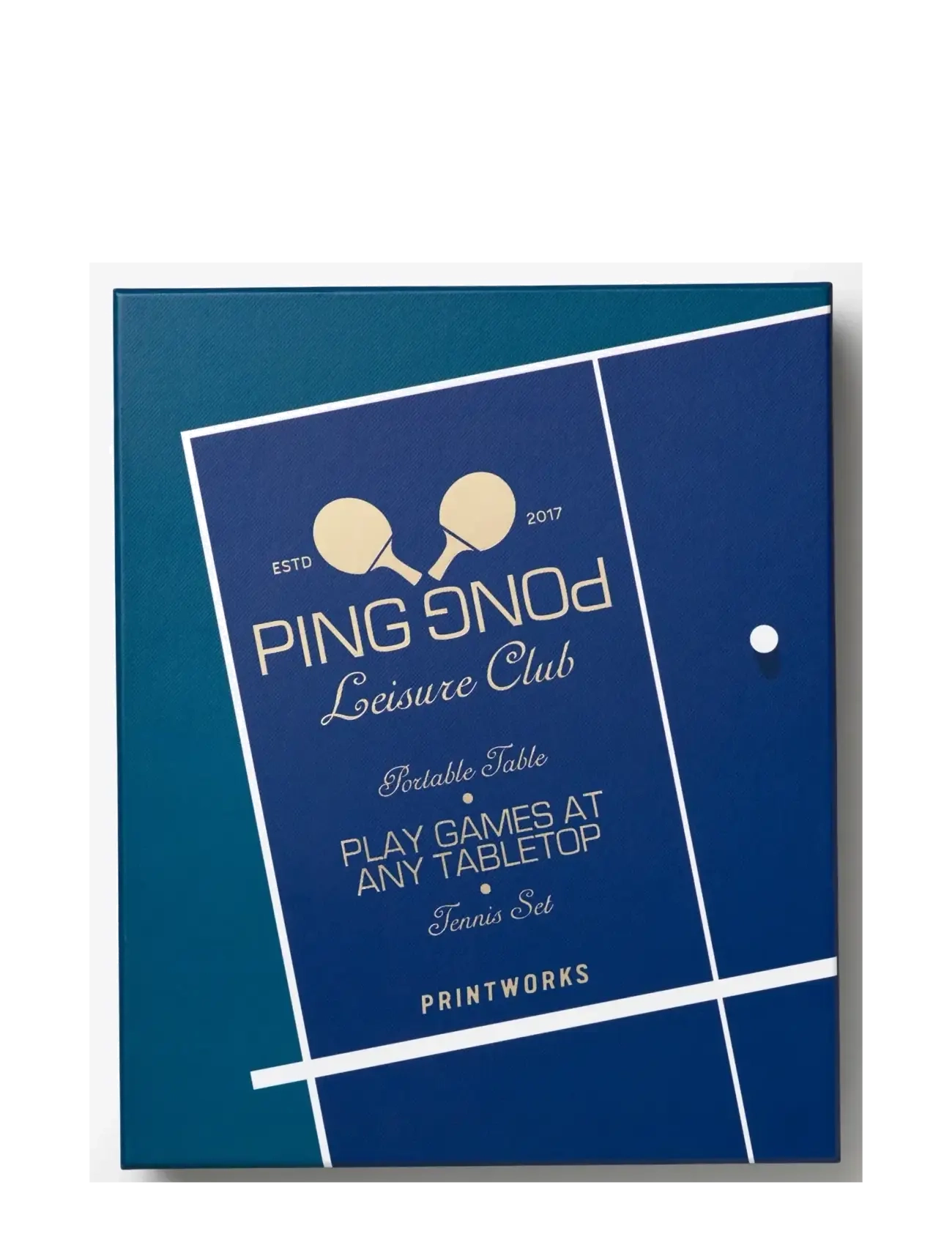 PRINTWORKS Portable Table Tennis - Ping Pong - View all - BLUE MULTI / blue