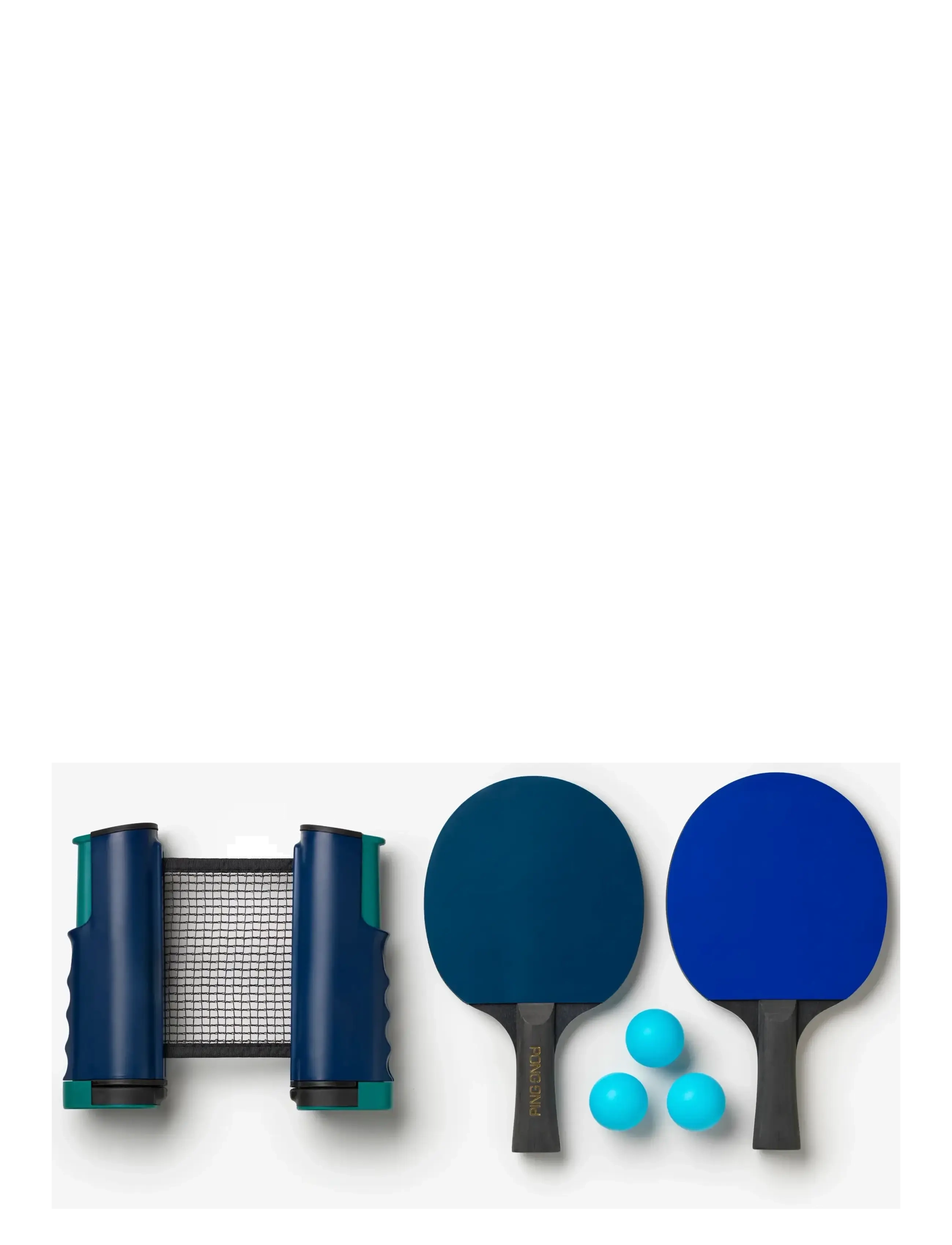 PRINTWORKS - Portable Table Tennis - Ping Pong - spill & puslespill - blue multi - 1