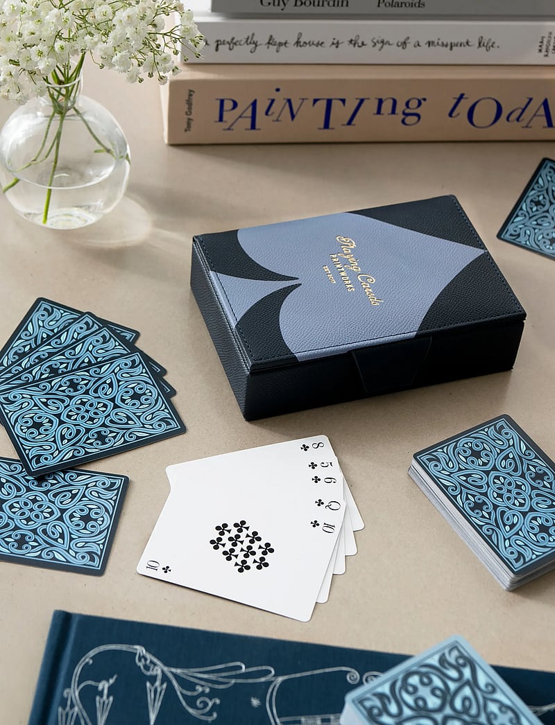 PRINTWORKS - Reverra - Double Playing Cards - mängud ja pusled - dark blue/light blue - 0