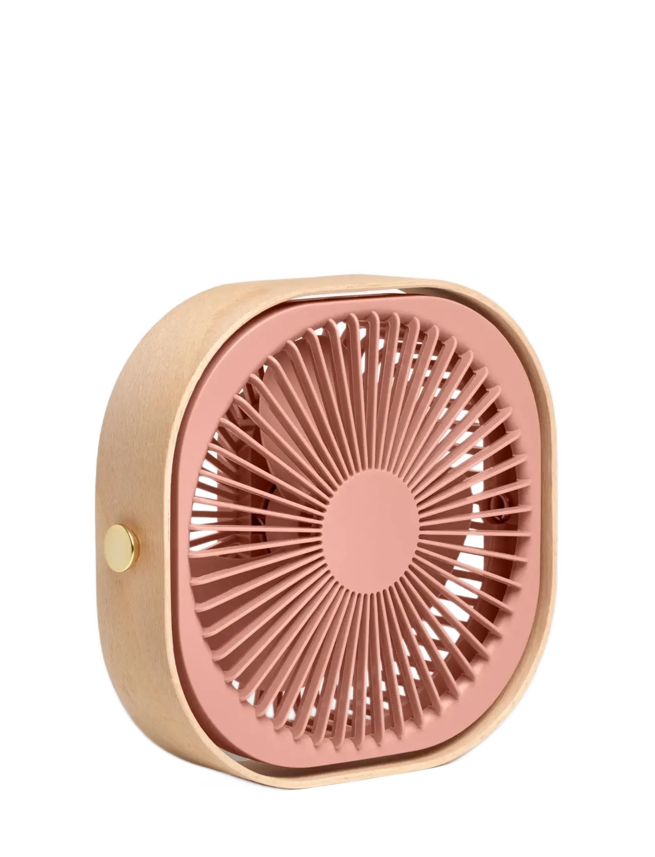 PRINTWORKS Table Fan Fantastic Wood, Dusty Pink, One Size, Home Electronics, Rosa - Air Purifier, Homeware