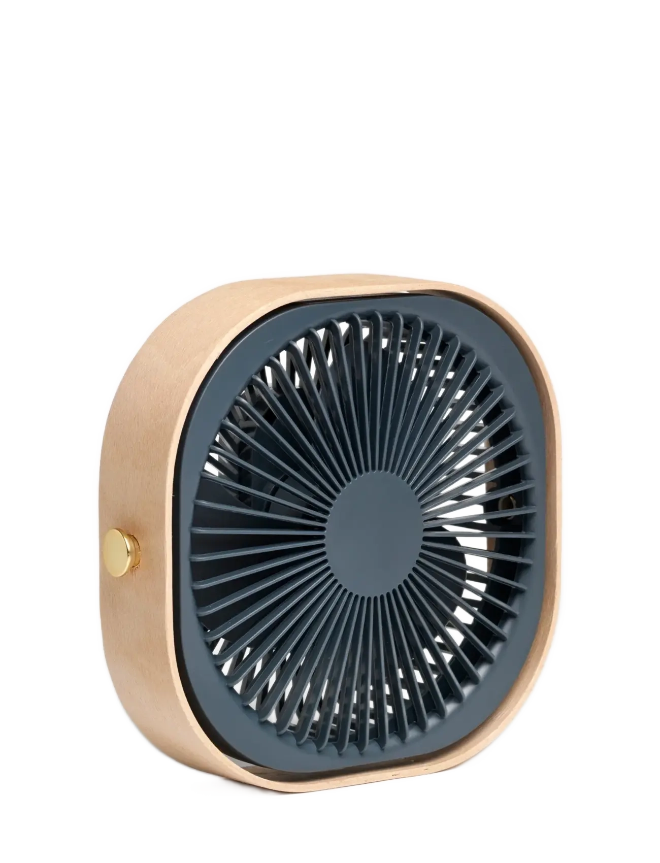 PRINTWORKS Table fan - Fantastic Wood, Petroleum - Wnętrze - BLUE / blue