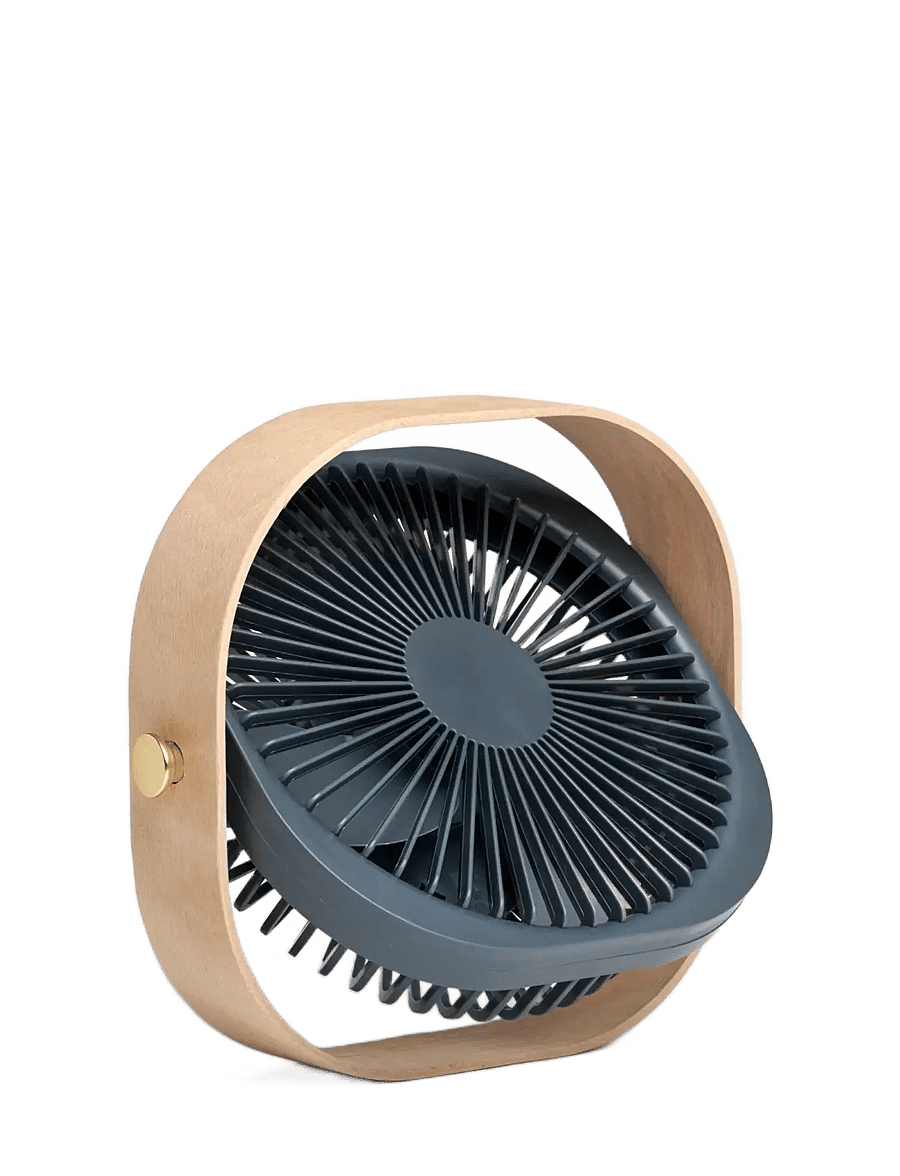 PRINTWORKS - Table fan - Fantastic Wood, Petroleum - Õhupuhastid - blue - 1