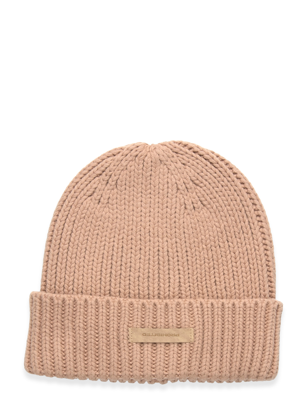 Prohibited Oak Beanie Brown - Beige - ONE SIZE 1