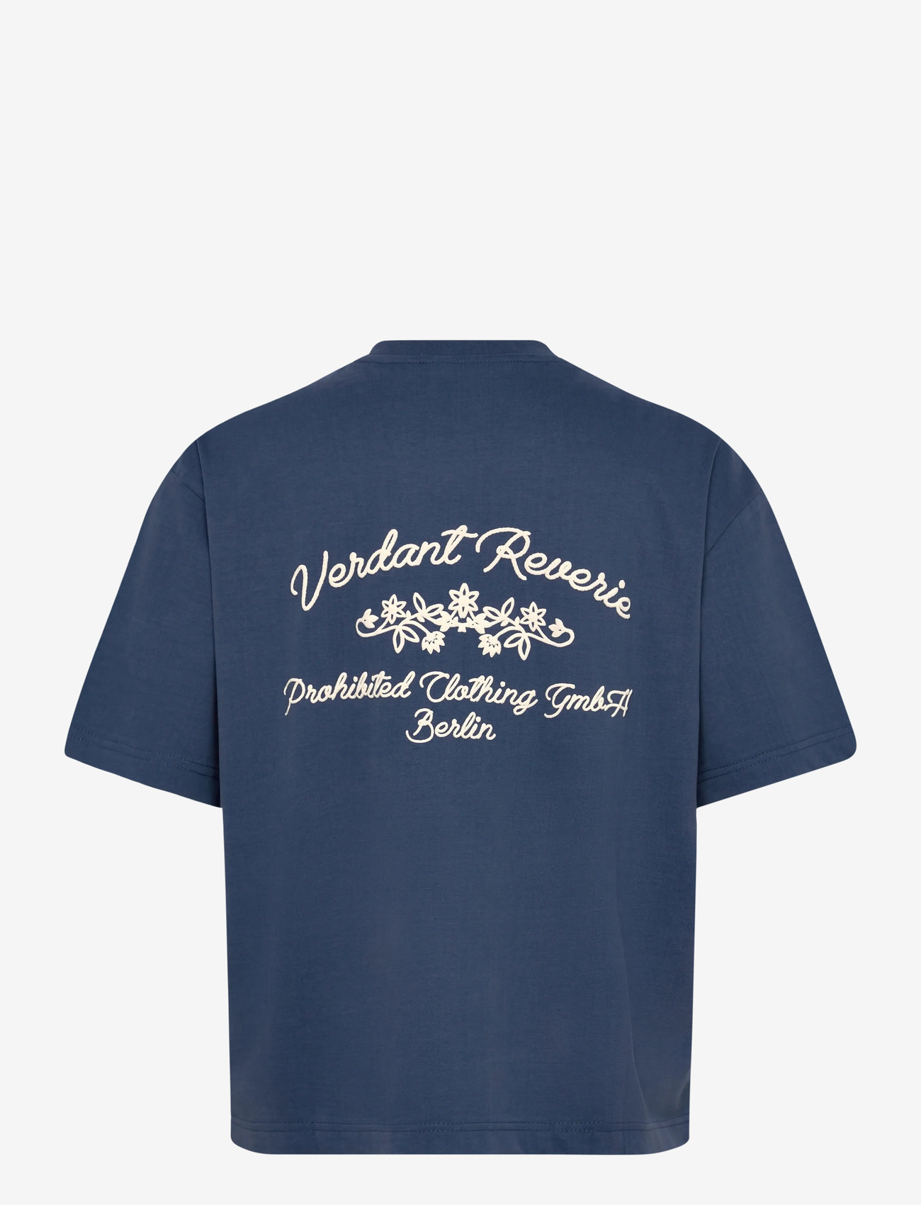 Prohibited - Verdant Reverie Tee - kortærmede t-shirts - blue - 2