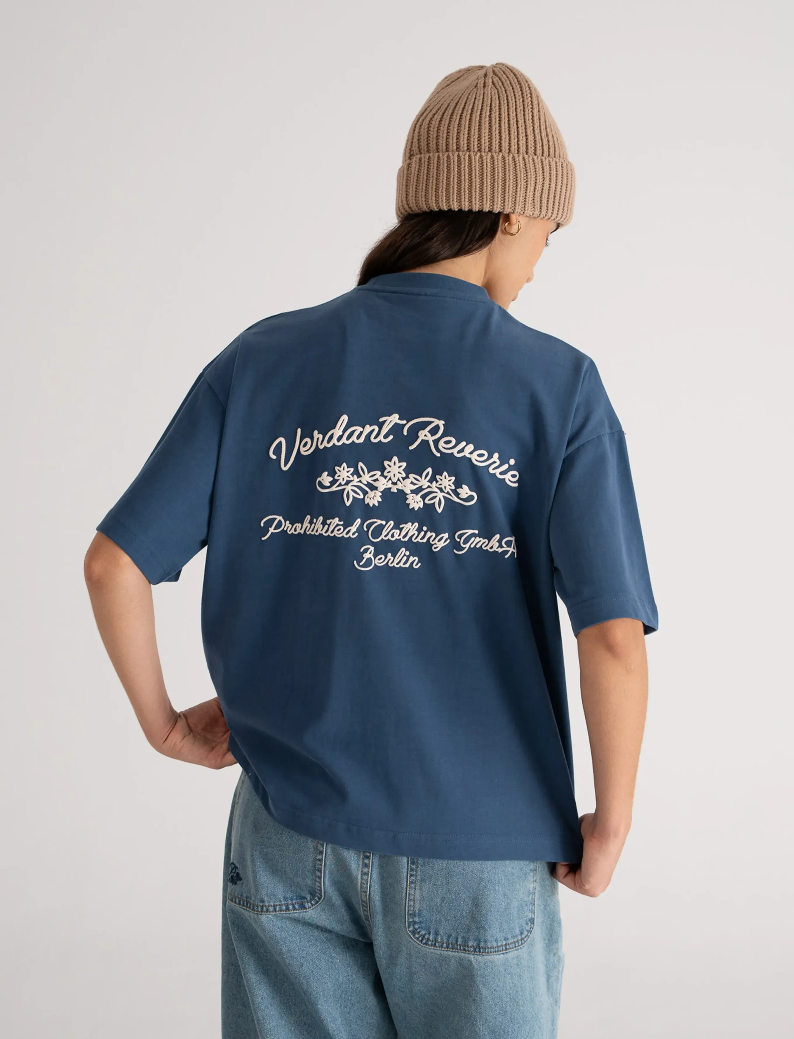 Prohibited - Verdant Reverie Tee - t-shirts - blue - 3