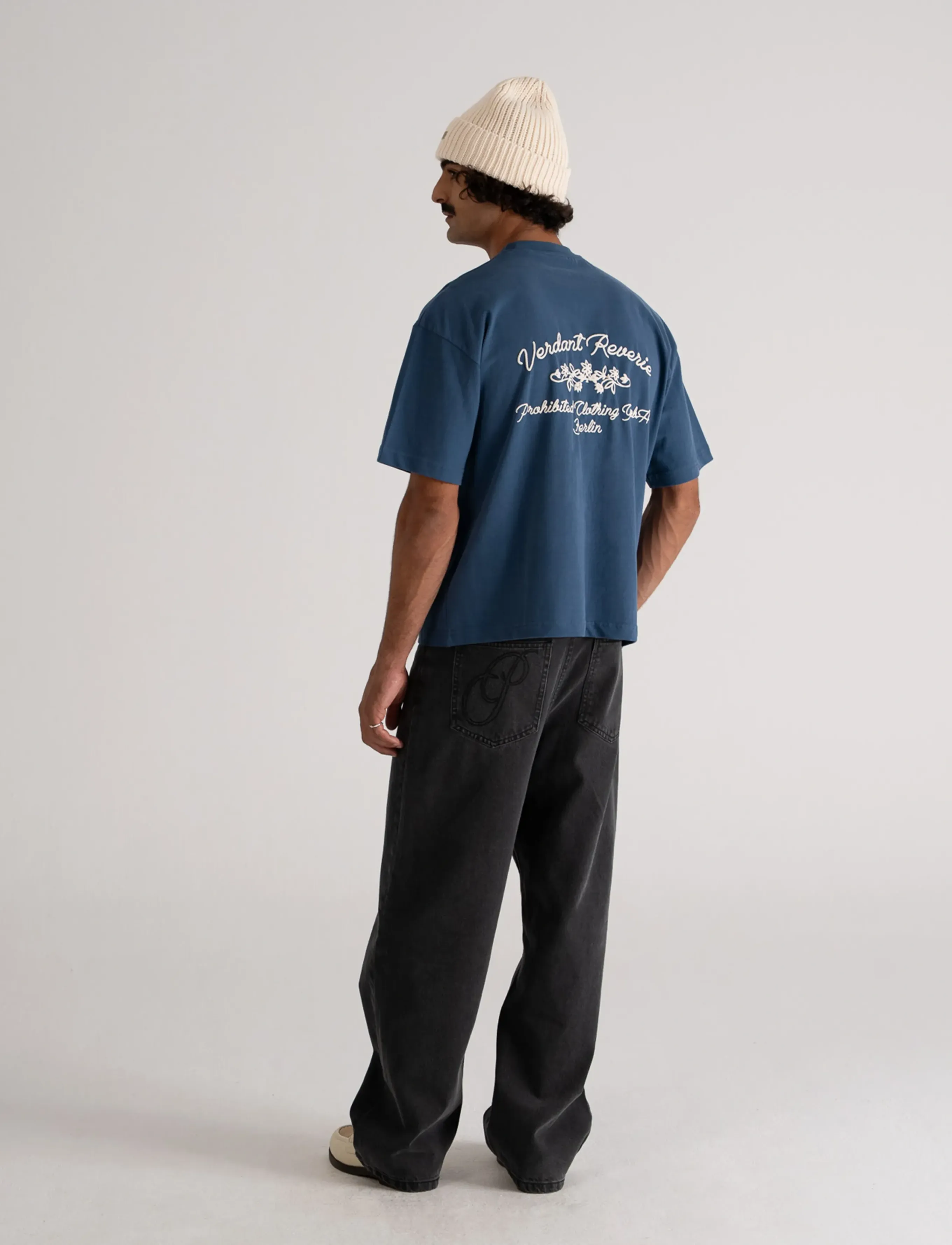 Prohibited - Verdant Reverie Tee - t-shirts - blue - 5