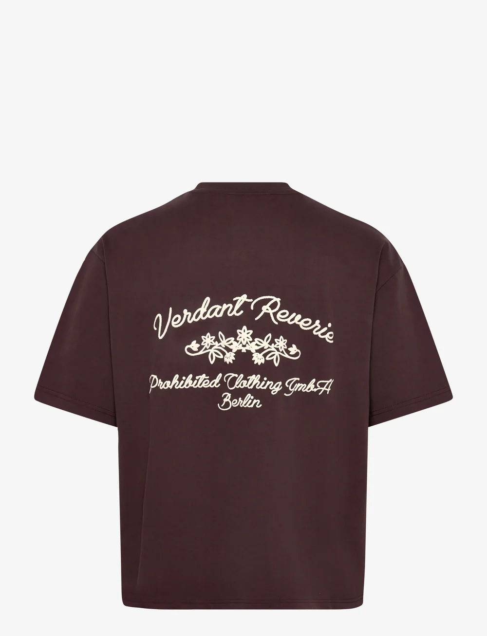 Prohibited - Verdant Reverie Tee - kurzärmelig - brown - 2