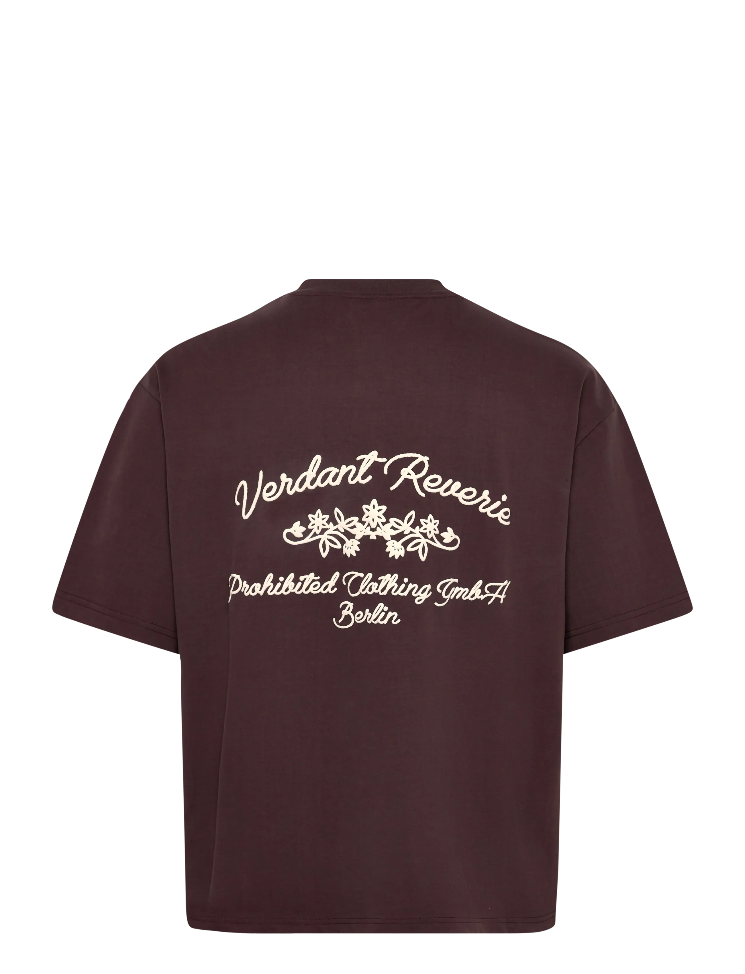 Prohibited - Verdant Reverie Tee - lyhythihaiset - brown - 2