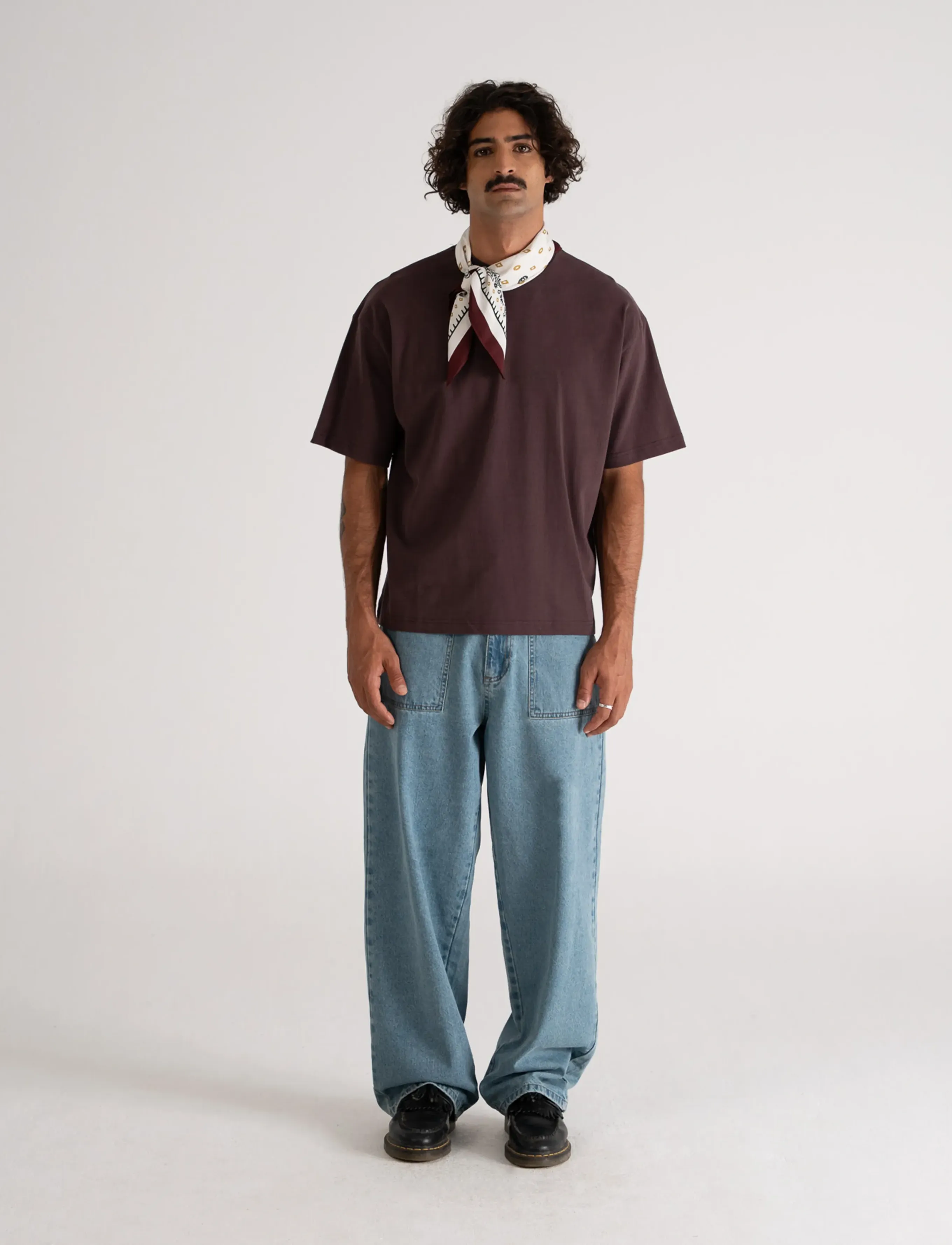 Prohibited - Verdant Reverie Tee - lyhythihaiset - brown - 4