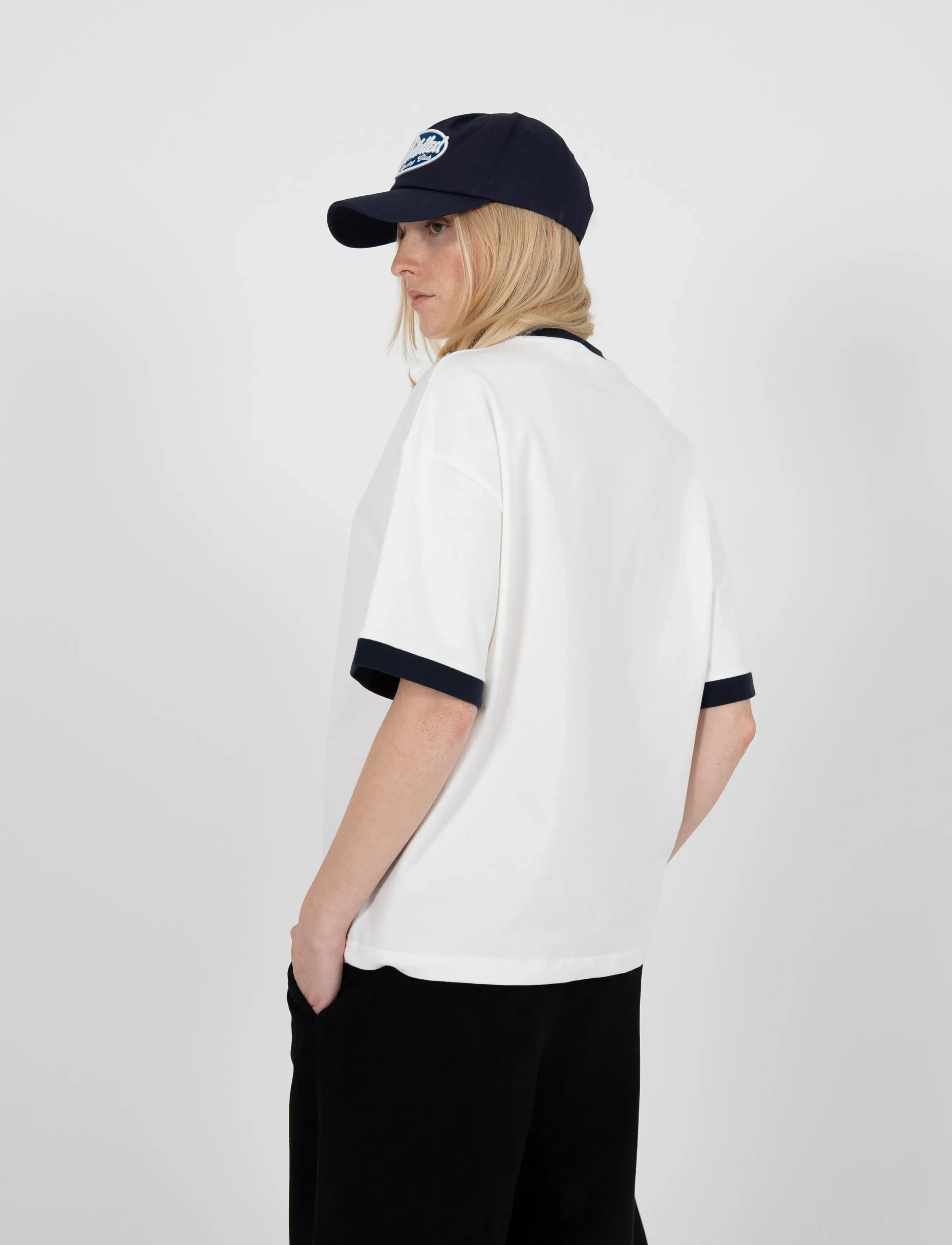 Prohibited Rush Contrast Tee Navy t-shirts herr – bild 8