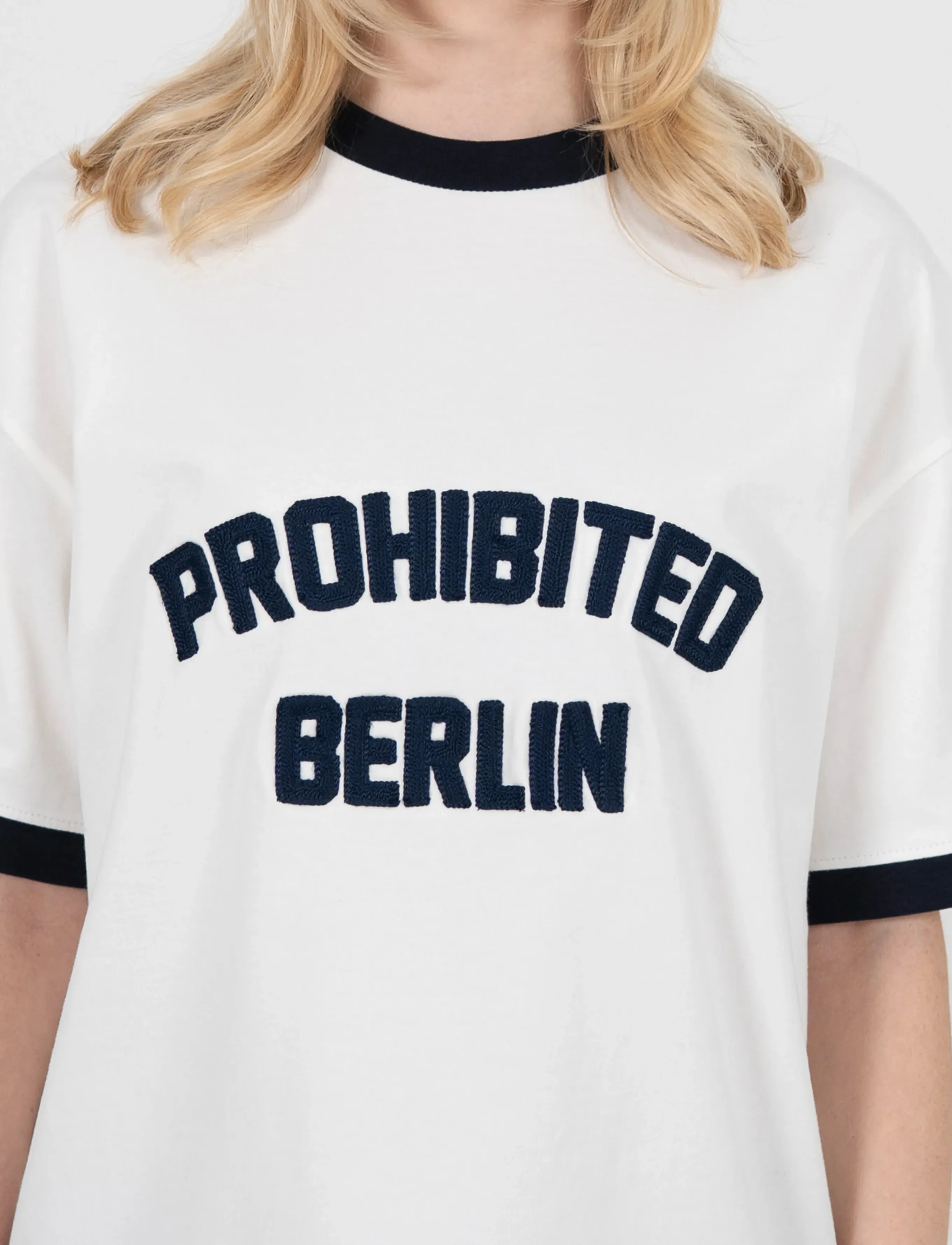 Prohibited Rush Contrast Tee Navy t-shirts herr – bild 9