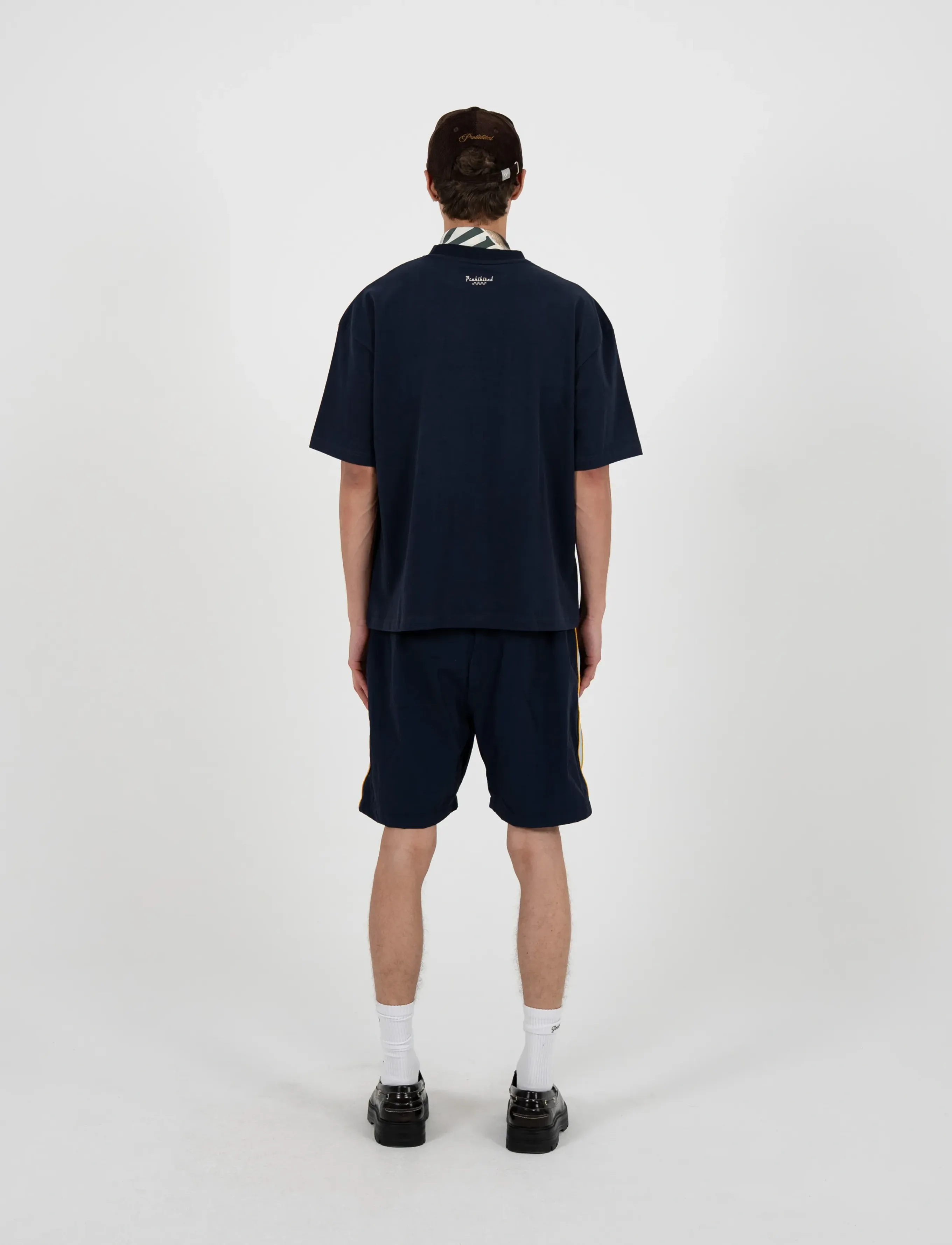 Prohibited - Racecore Tee Deep Blue - lühikeste varrukatega t-särgid - deep blue - 4