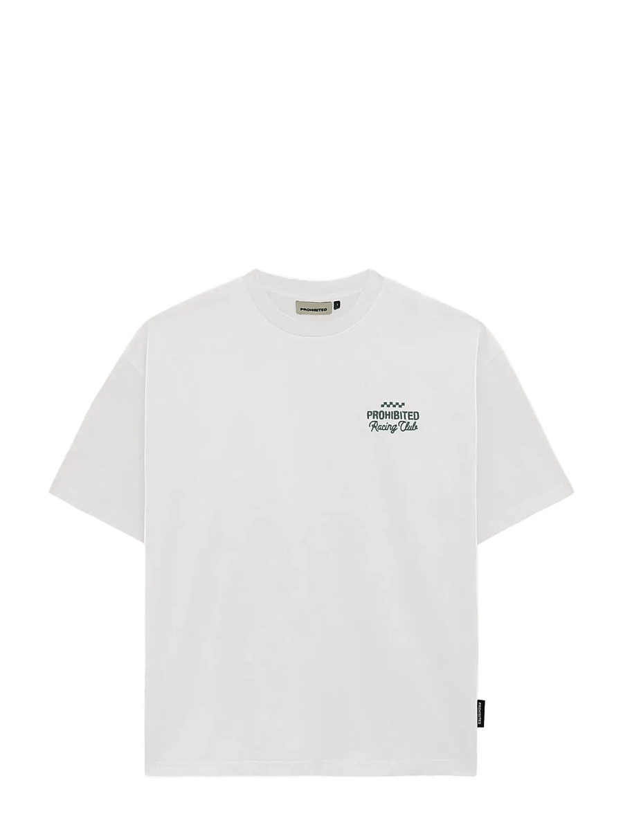 Prohibited - In A Rush Tee Off-White - oberteile & t-shirts - off-white - 1